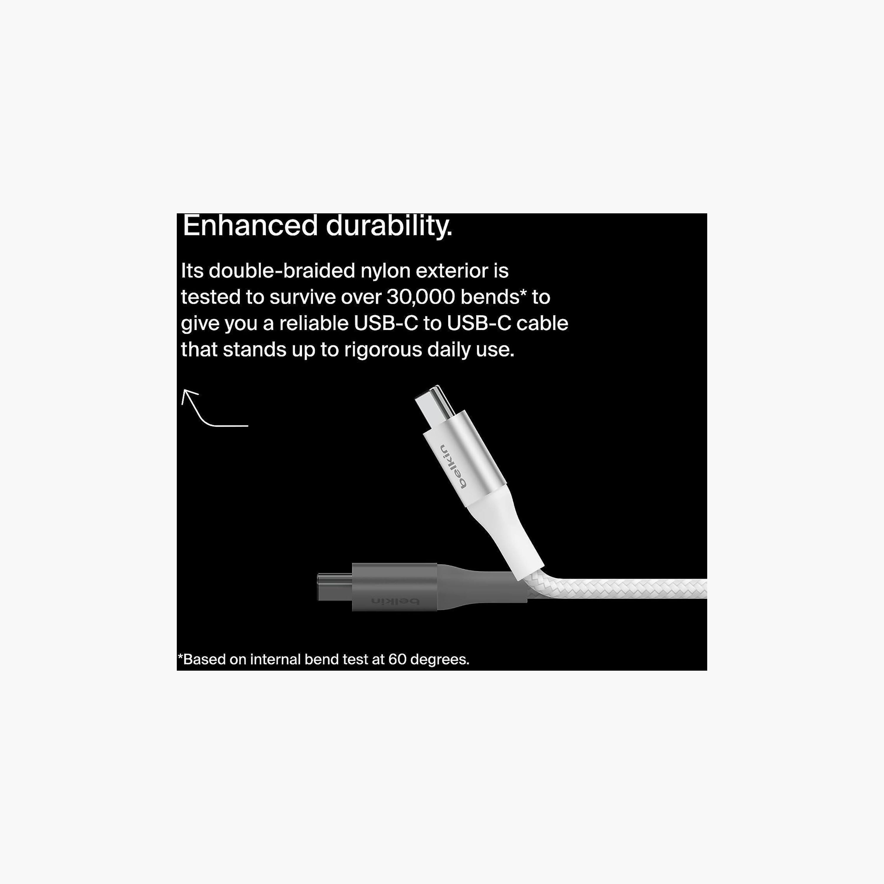 بيلكين بوست شارج كابل شحن USB-C إلى USB-C، طول 2 متر-electronics-accessories-mobileaccesories-image-3