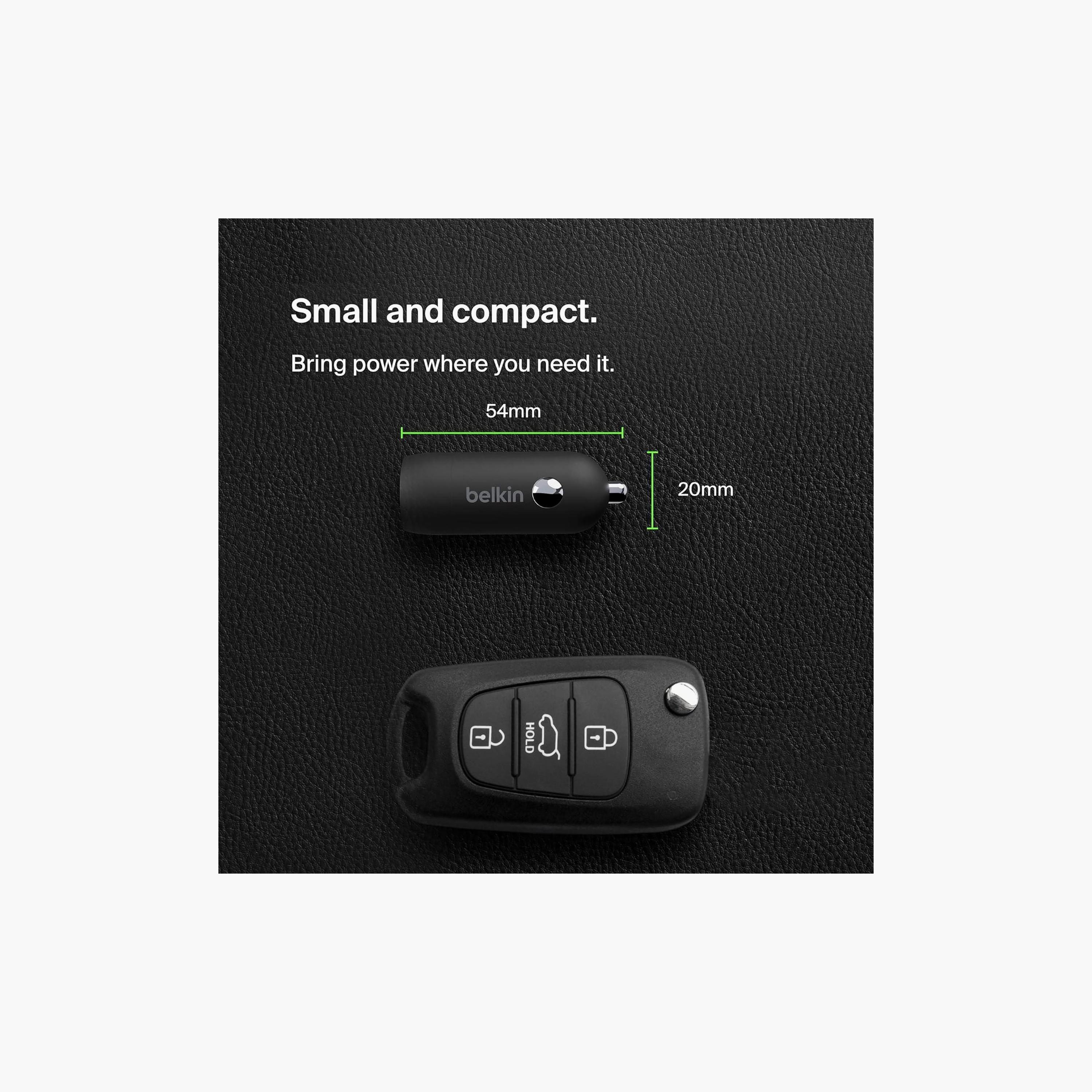 بيلكين بوست شارج شاحن سيارة سريع 30 واط، أسود (منفرد) | BKN-CCA004BTBK-electronics-accessories-mobileaccesories-image-5