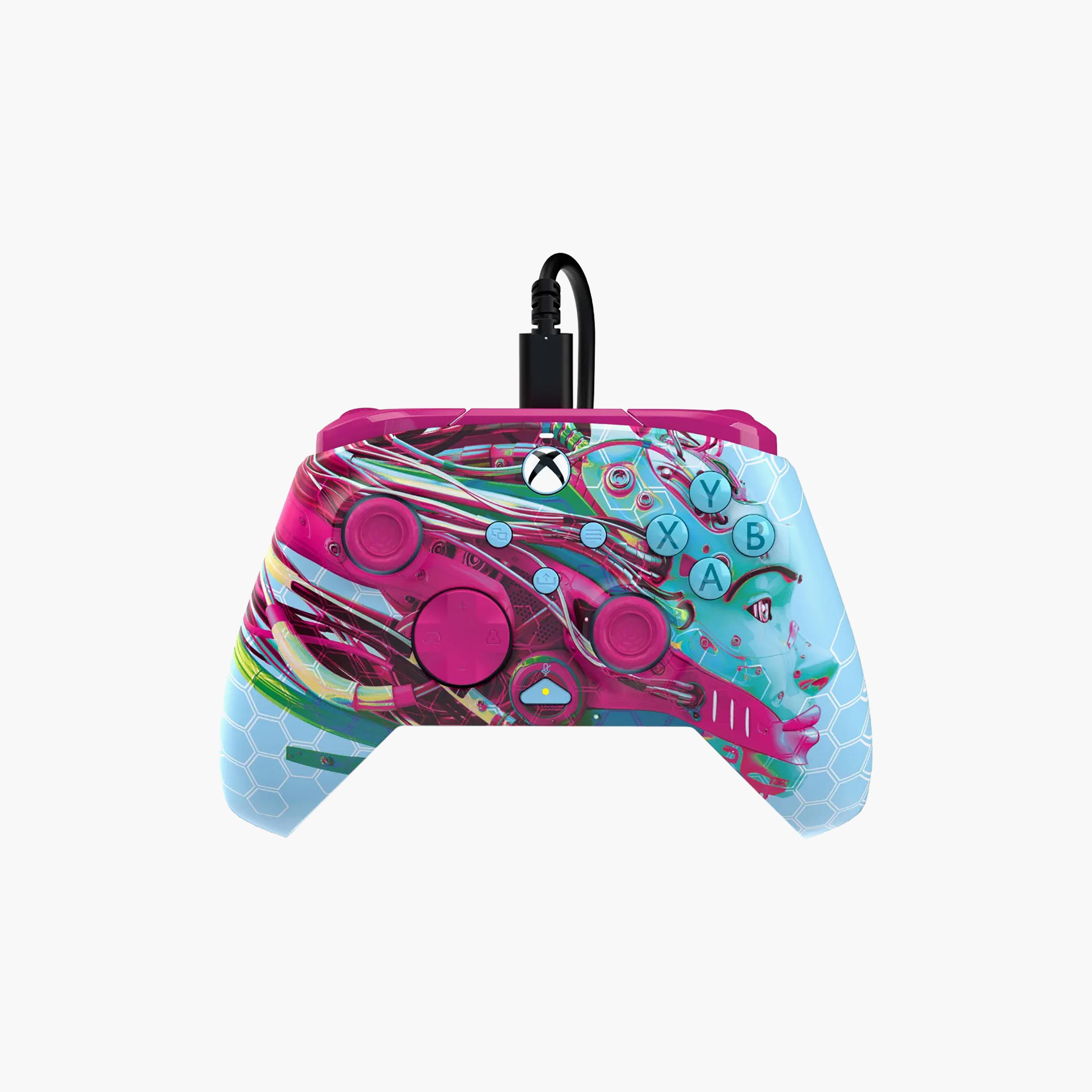 PDP Xbox Series X/S And PC Android Dreams REMATCH GLOW Advanced Wired Controller | 049-023-ADDM-electronics-gamesandconsoles-image-1