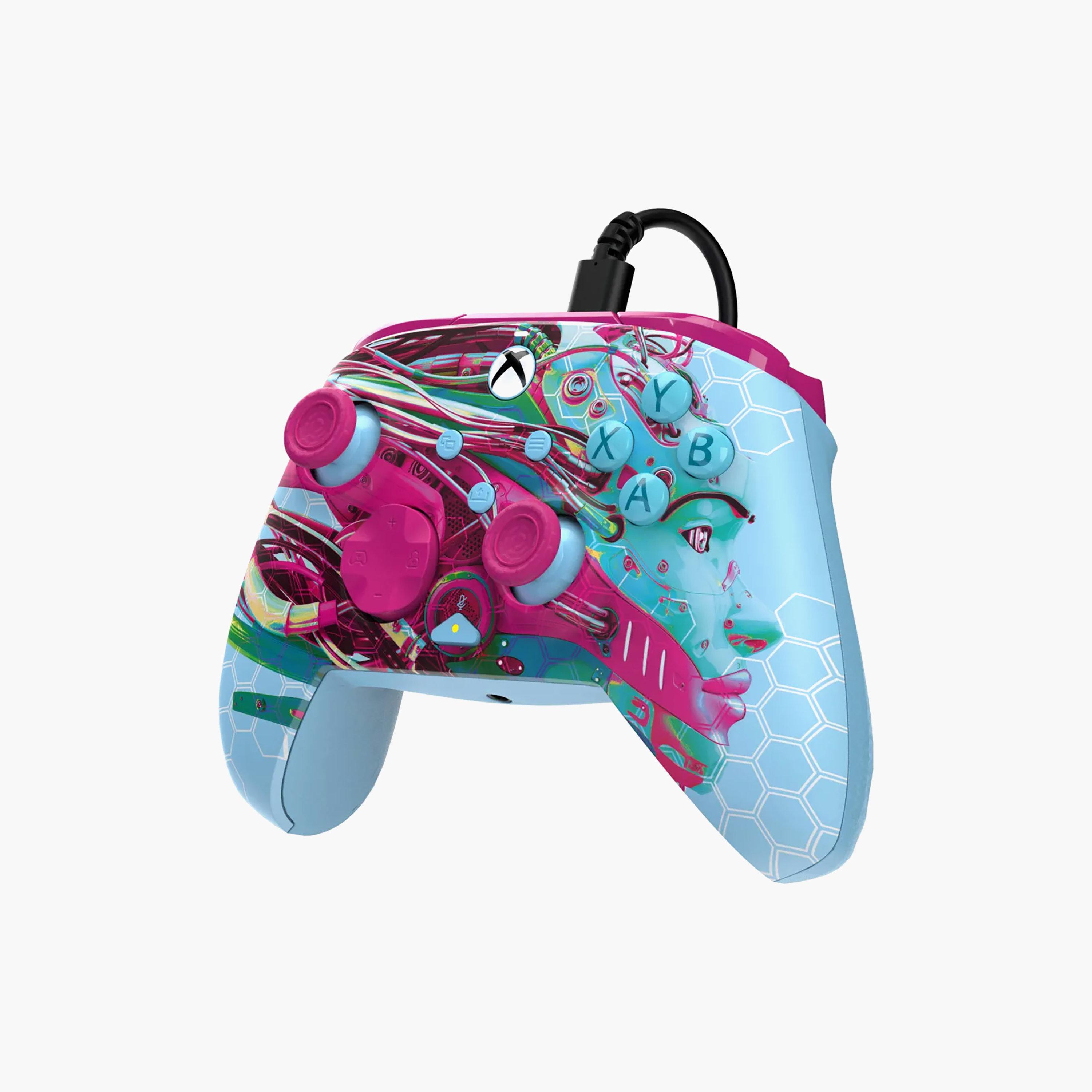 PDP Xbox Series X/S And PC Android Dreams REMATCH GLOW Advanced Wired Controller | 049-023-ADDM-electronics-gamesandconsoles-image-3