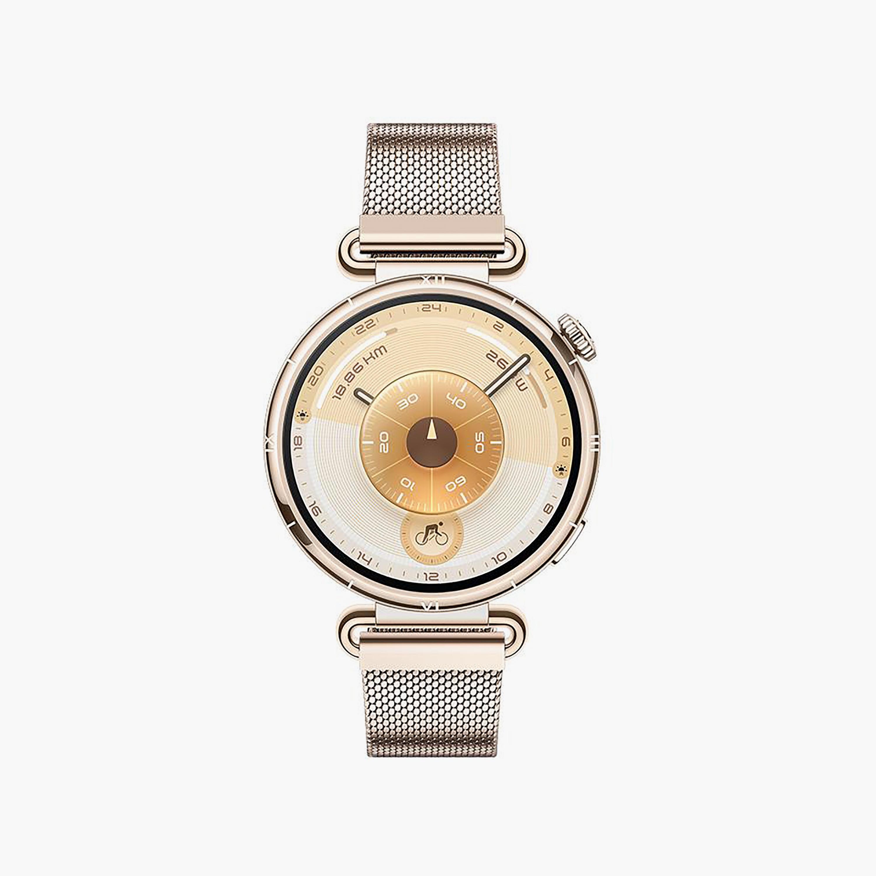 Huawei GT6 Konsu Gold Milanese Strap 41mm | HUAWEI WATCH GT6-men-watchesandjewellery-watches-image-2