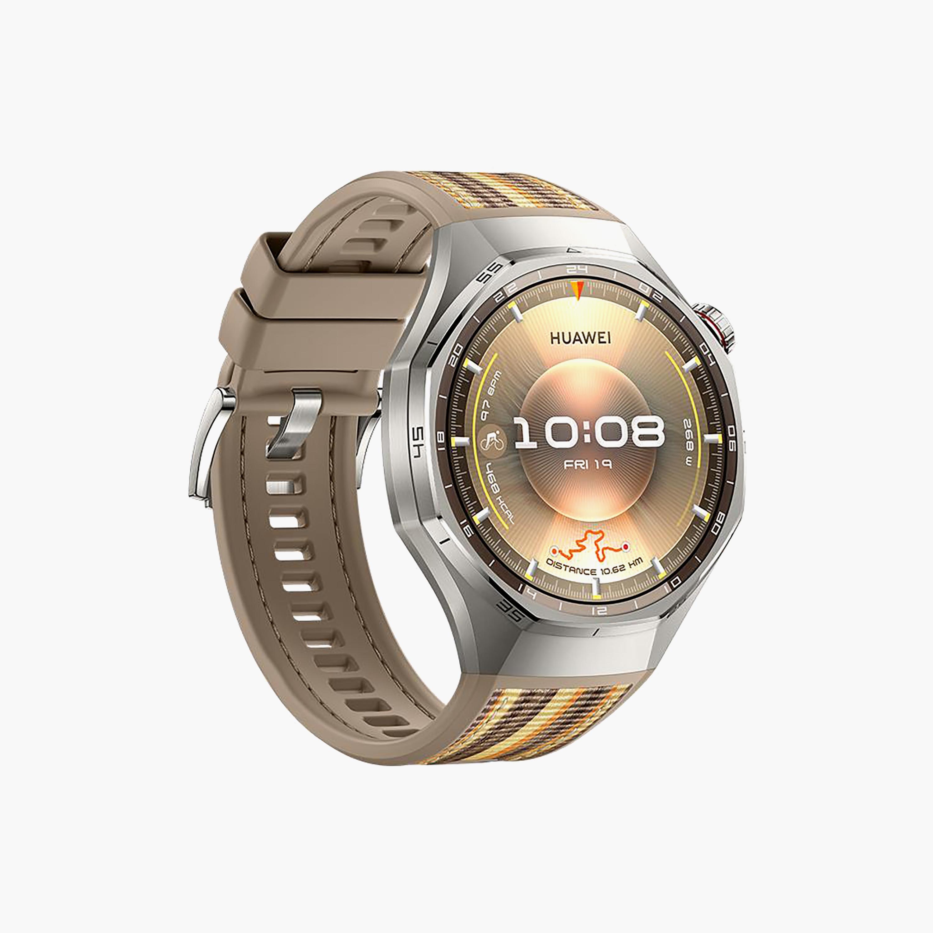 هواوي جي تي 6 برو سوار أتوم بني منسوج 46 مم | HUAWEI WATCH GT6 PRO-men-watchesandjewellery-watches-image-3