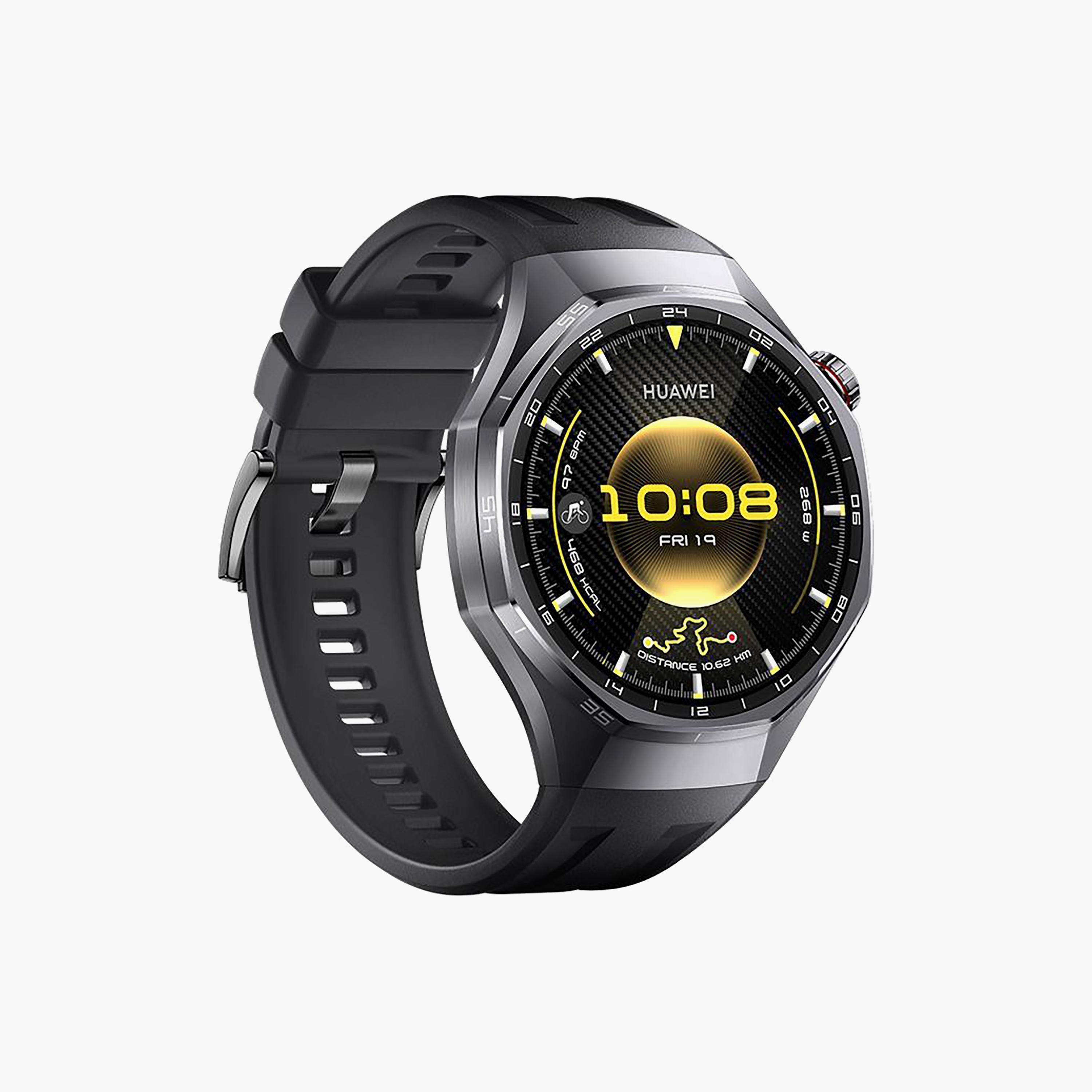 Huawei GT6 Pro Atum Black Fluoroelastomer Strap 46mm | HUAWEI WATCH GT6 PRO-men-watchesandjewellery-watches-image-3