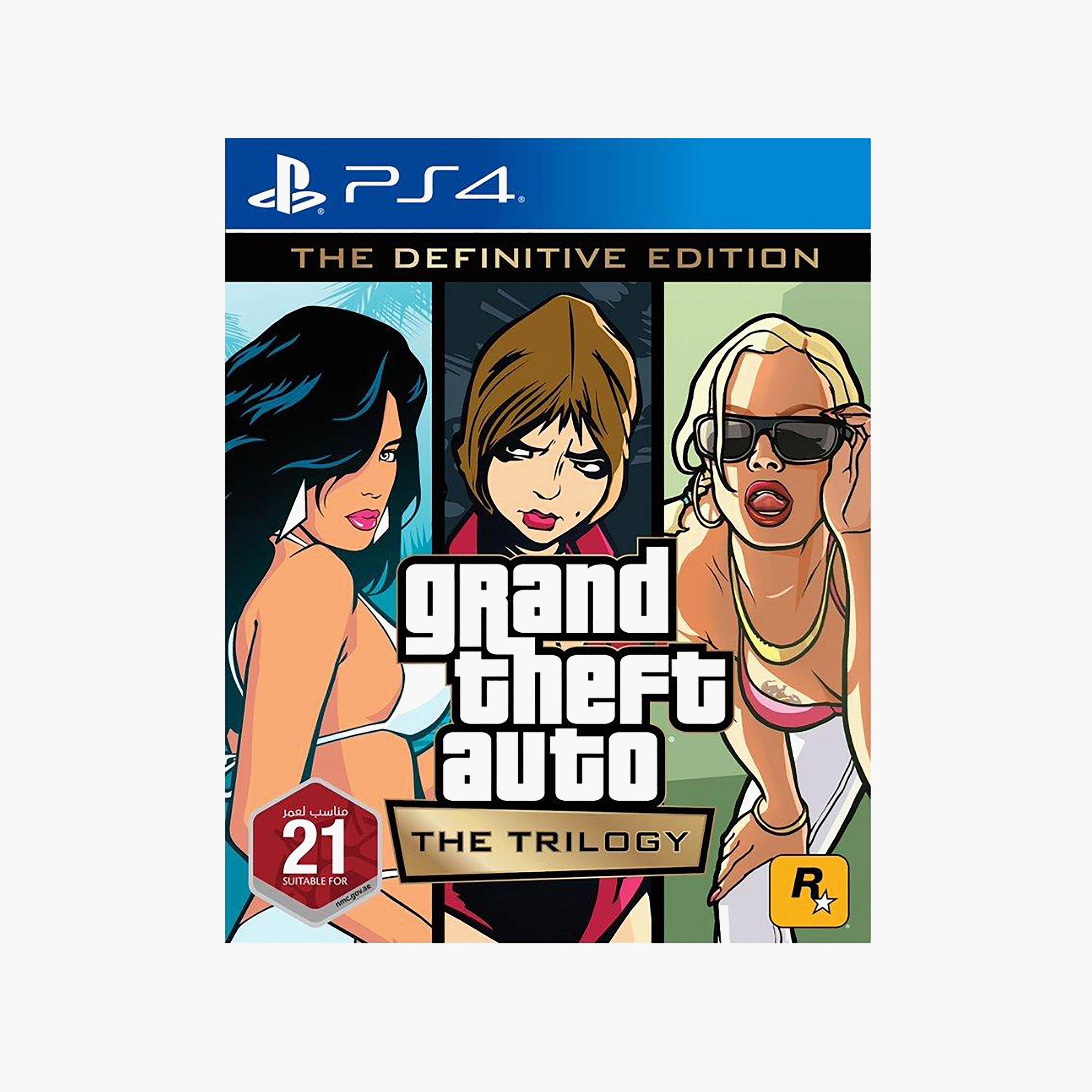 Take Two Grand Theft Auto: The Trilogy - The Definitive Edition PEGI PS4 | 54287-electronics-gamesandconsoles-image-1