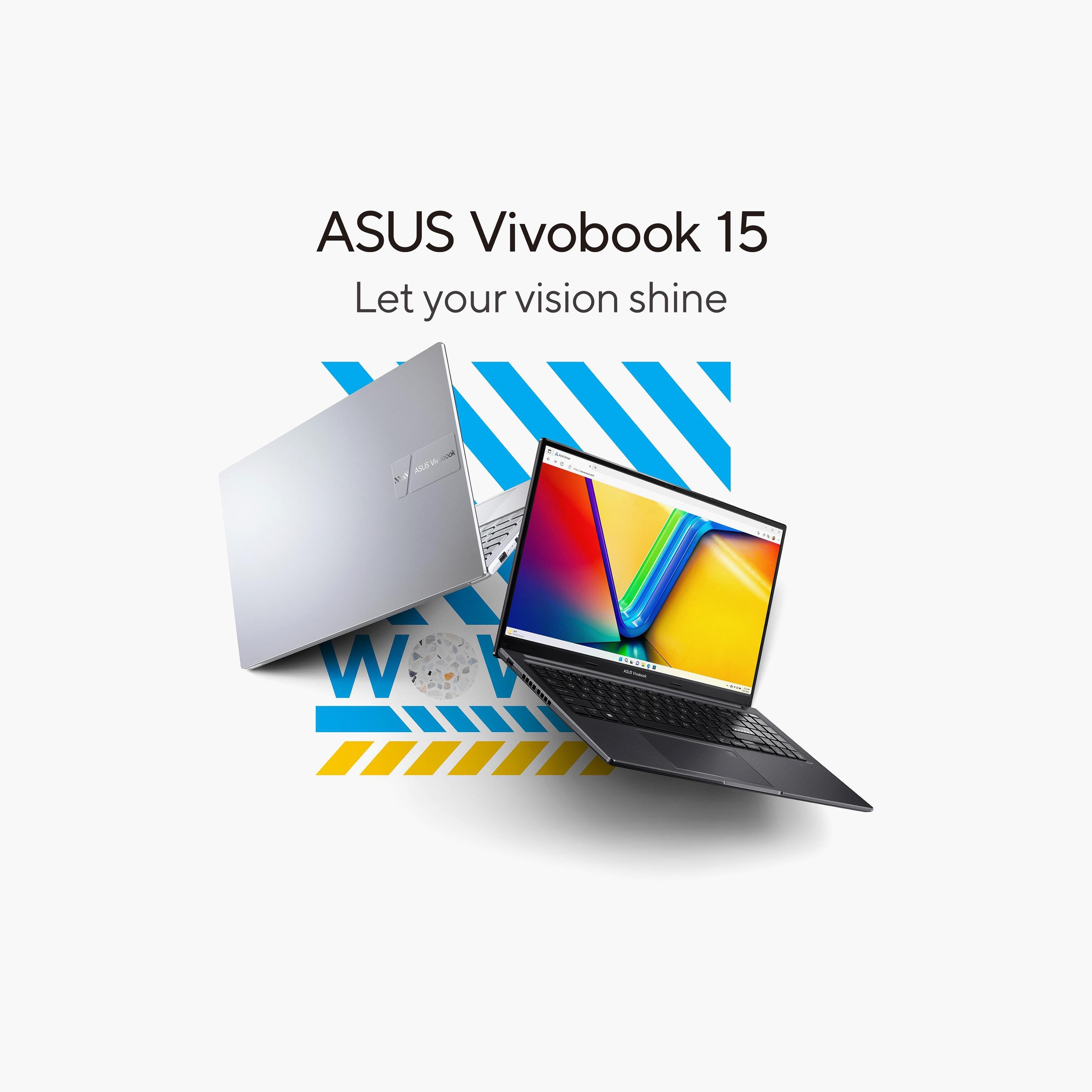 أسوس إكس 1505 في إيه انتل كور i9-13900H 16 جيجا 1 تيرا SSD رسوميات Iris Xe، 15.6"، Win 11، أسود إندي-electronics-laptops-image-2