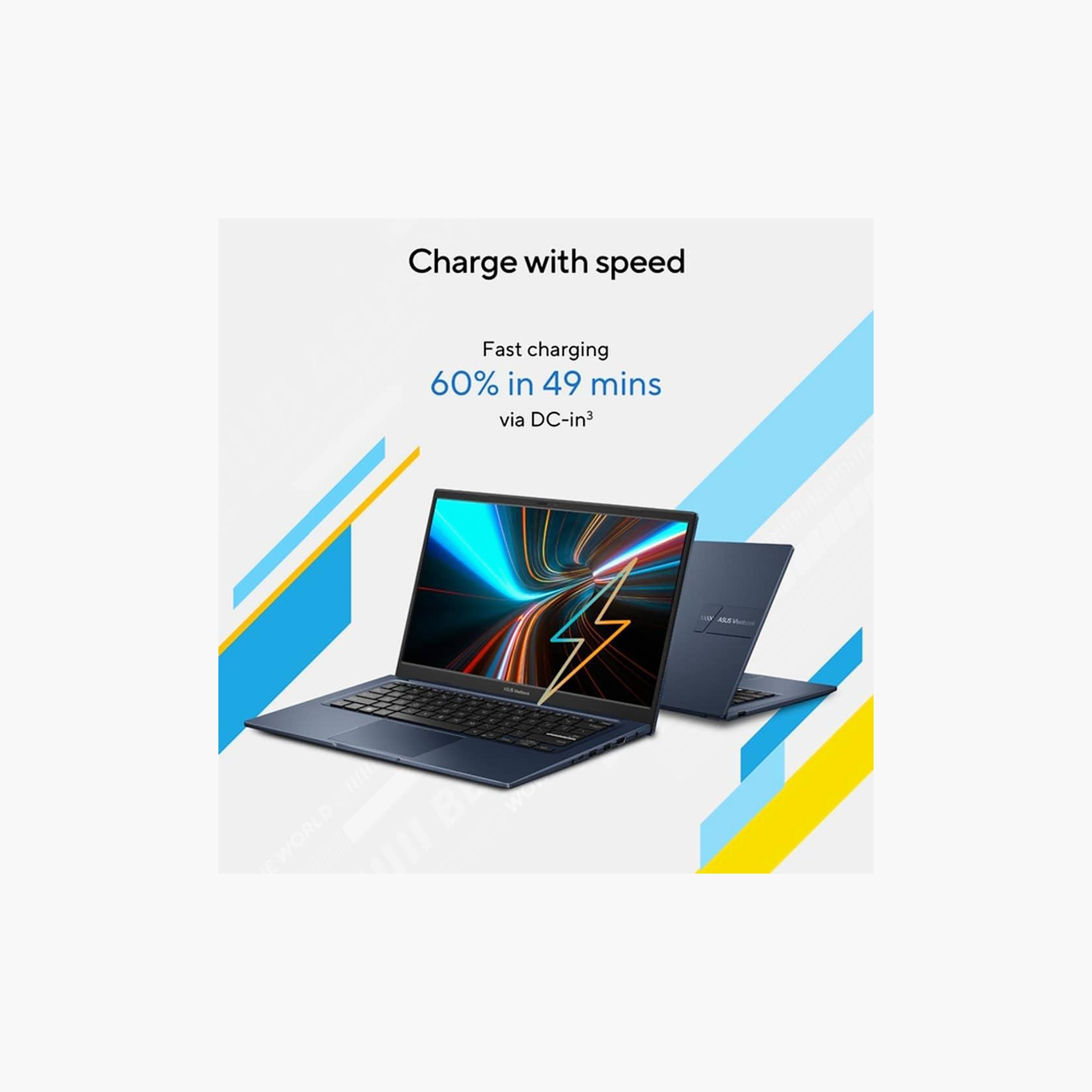 Asus Vivobook 14, i5, 16GB RAM, 512GB SSD, 14" FHD, Win 11, Quiet Blue [X1404VA-EB385W]-electronics-laptops-image-4