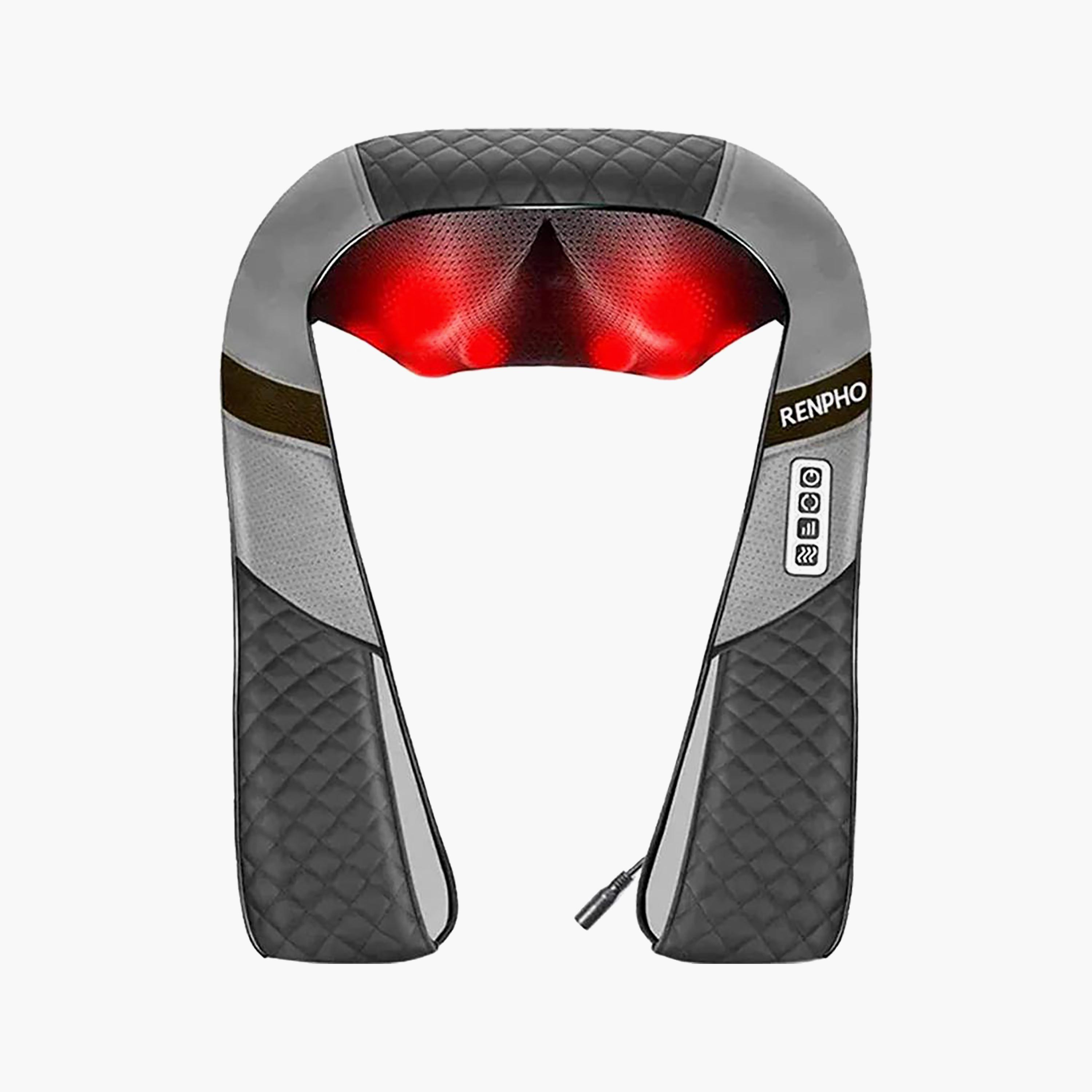 RENPHO Shiatsu Back Neck Shoulder Massager With Heat Black | RP-SNM061-BK-electronics-portabledevices-image-1