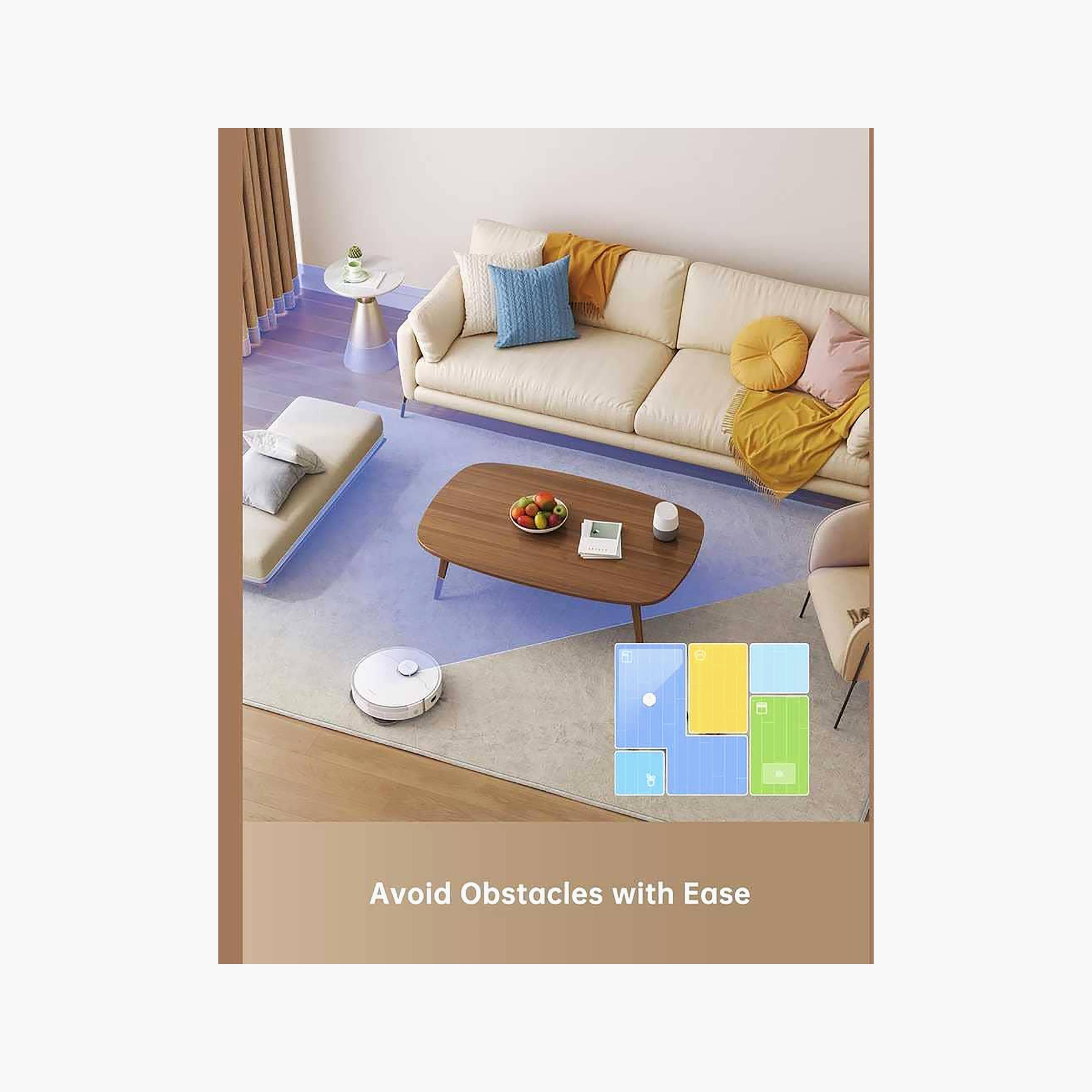 DREAME Robotic Vacuum Cleaner White L10s Pro Gen 2 | RLL42SDA-WH-household-appliances-homeappliances-vacuumcleaners-image-3