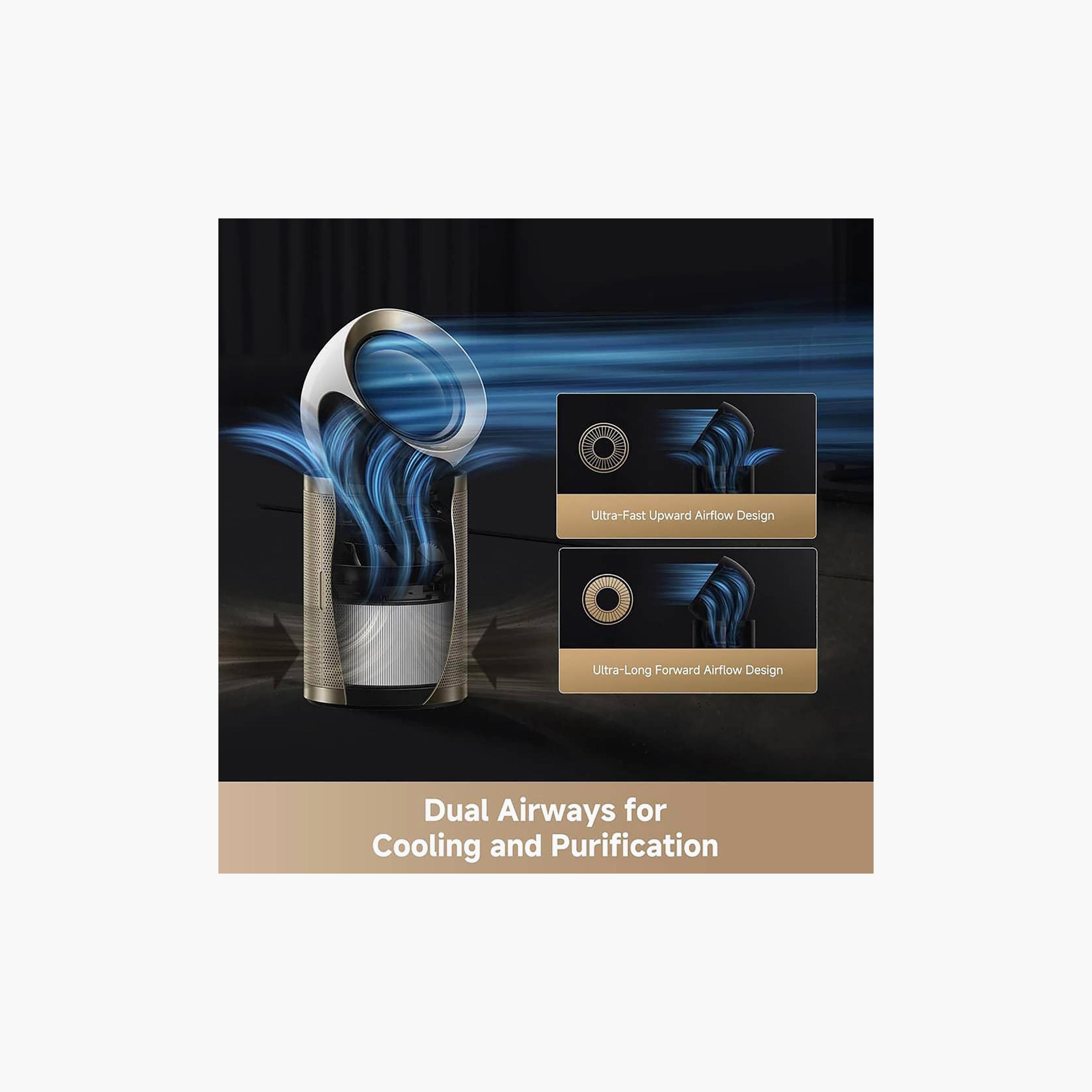 DREAME AirPursu PM20 Air Purifier Gold Colored | CVF14A-household-appliances-homeappliances-airpurifiers-image-4