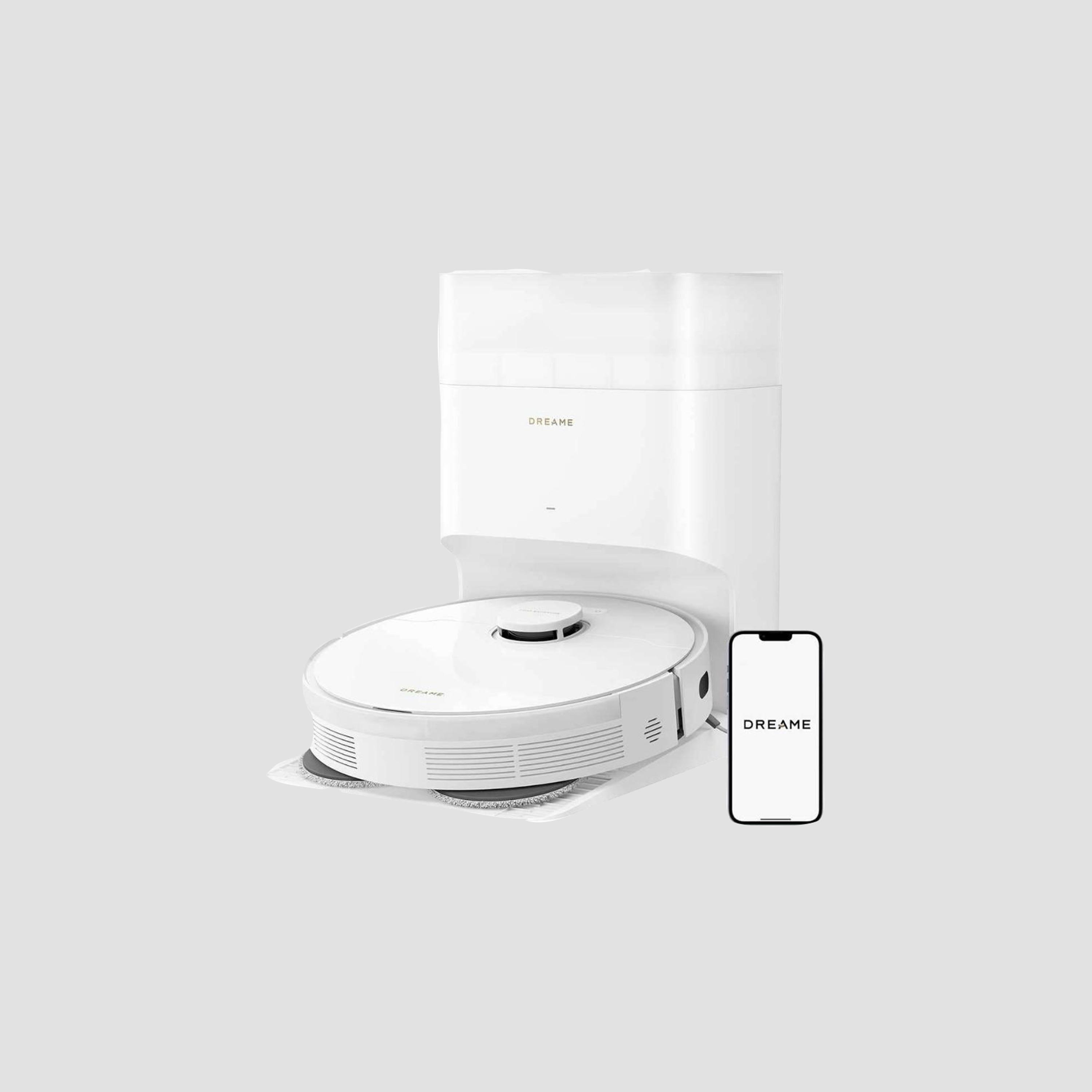دريمي مكنسة روبوت بيضاء إل 10 إس بلس، أبيض | RLL42SD-household-appliances-homeappliances-vacuumcleaners-image-1