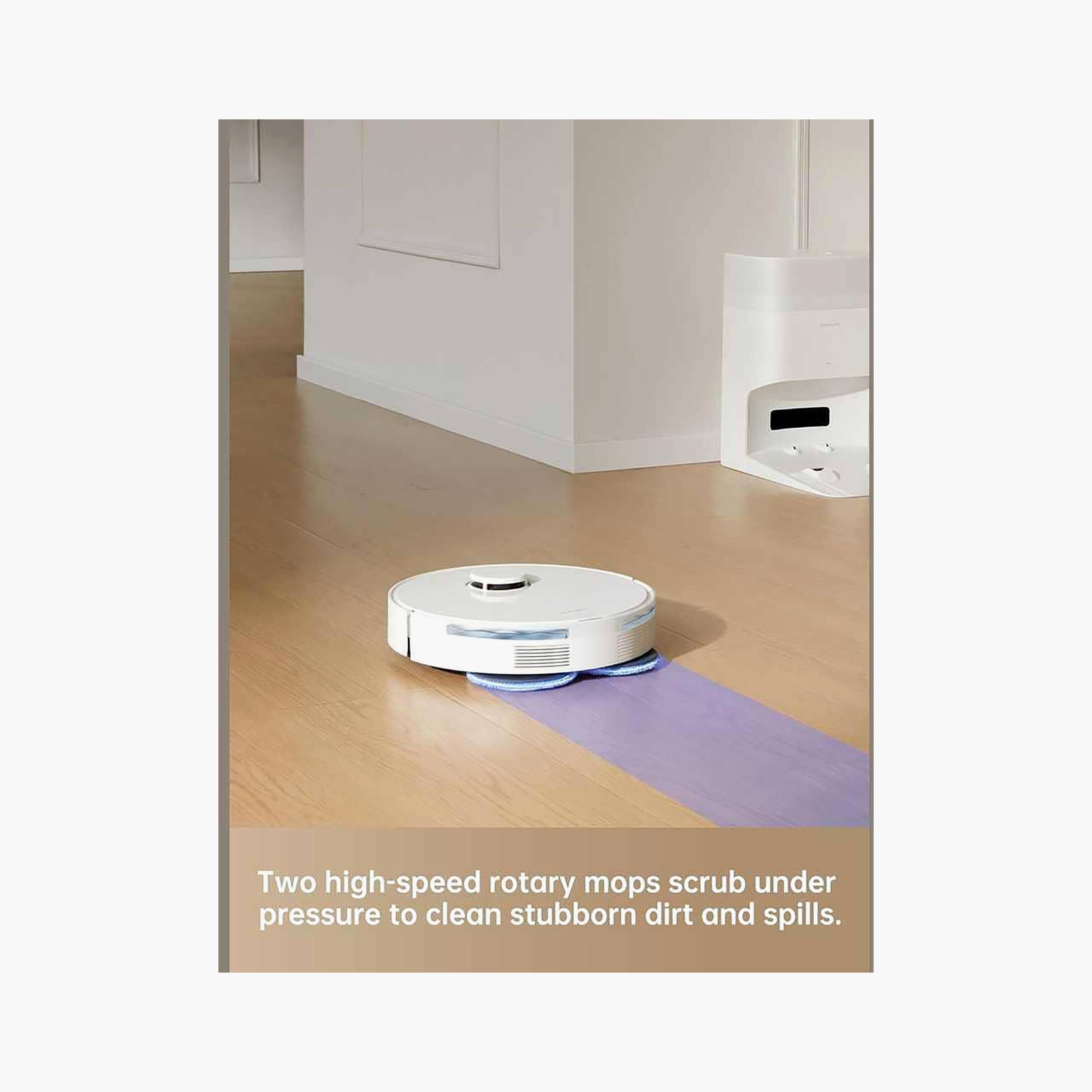 DREAME Robotic Vacuum Cleaner White L10s Plus White | RLL42SD-household-appliances-homeappliances-vacuumcleaners-image-4