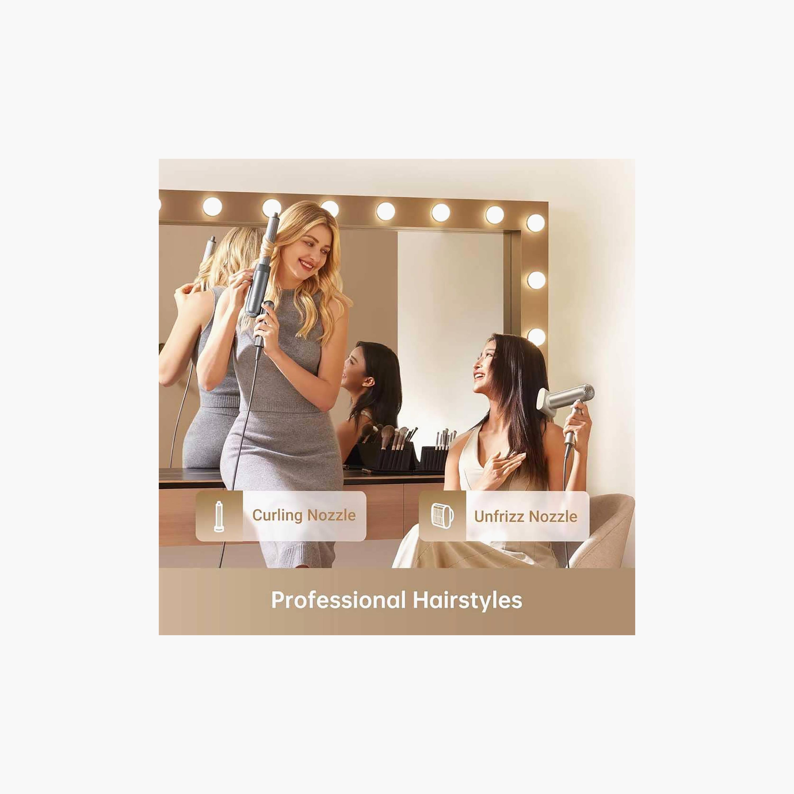 DREAME Pocket Foldable Traveller Hair Dryer 1300 Watts Titanium | AHD51-GOLD-beautyandpersonalcare-appliances-hairstylingtools-image-3