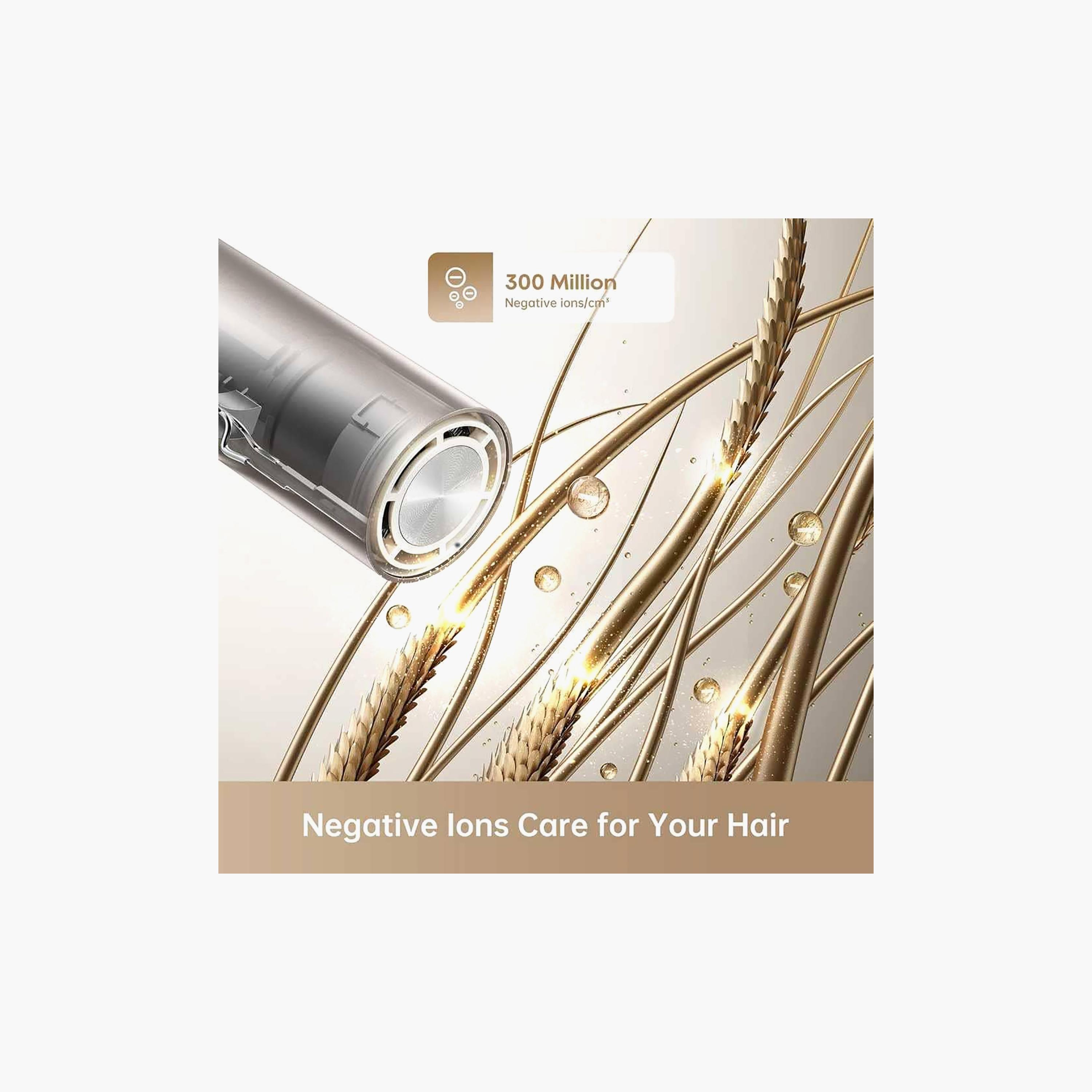 دريمي مجفف شعر جيب قابل للطي للمسافرين، 1300 واط، تيتانيوم | AHD51-GOLD-beautyandpersonalcare-appliances-hairstylingtools-image-5