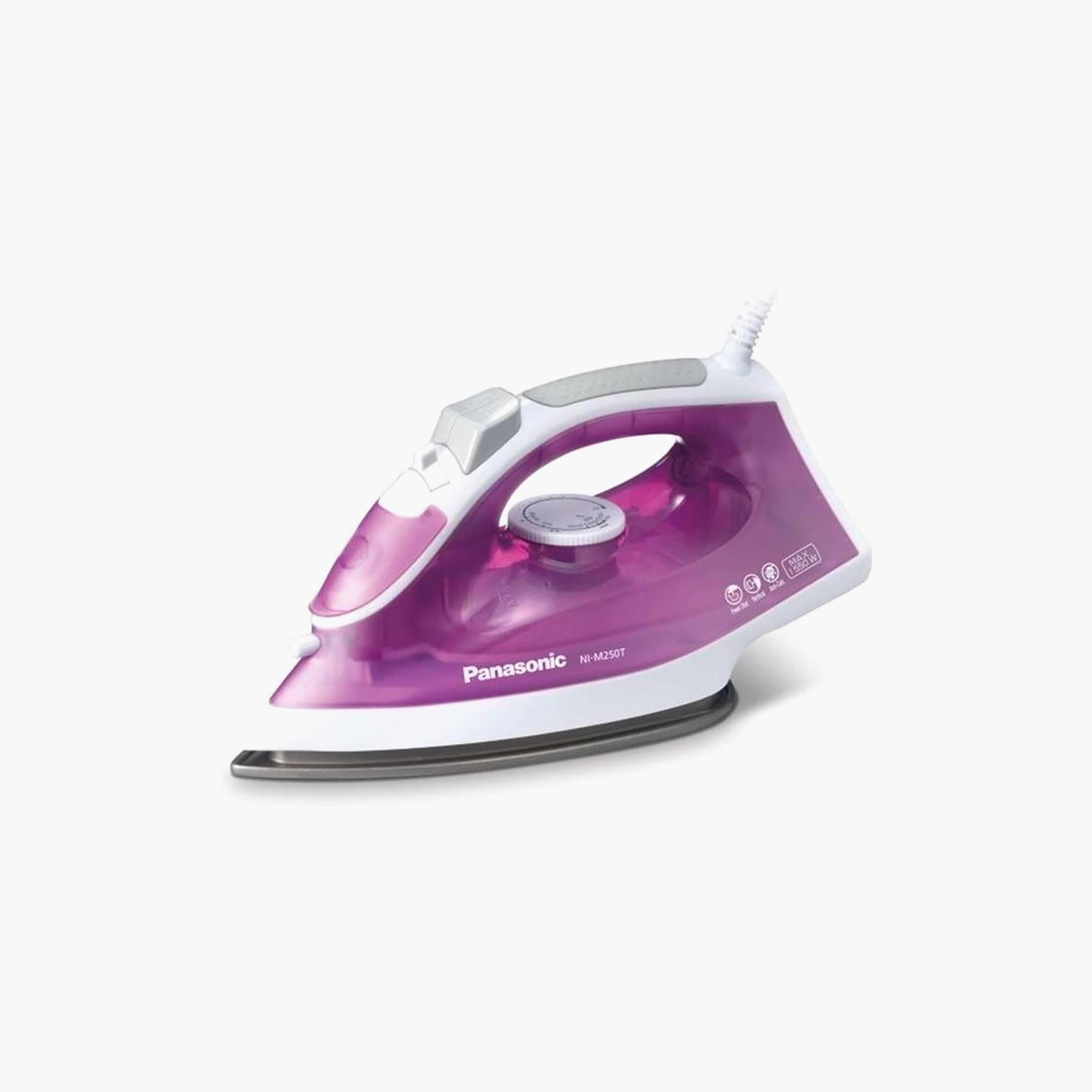 Panasonic Steam Iron Pink | NI-M250TPTH-household-appliances-homeappliances-ironandsteamers-image-1