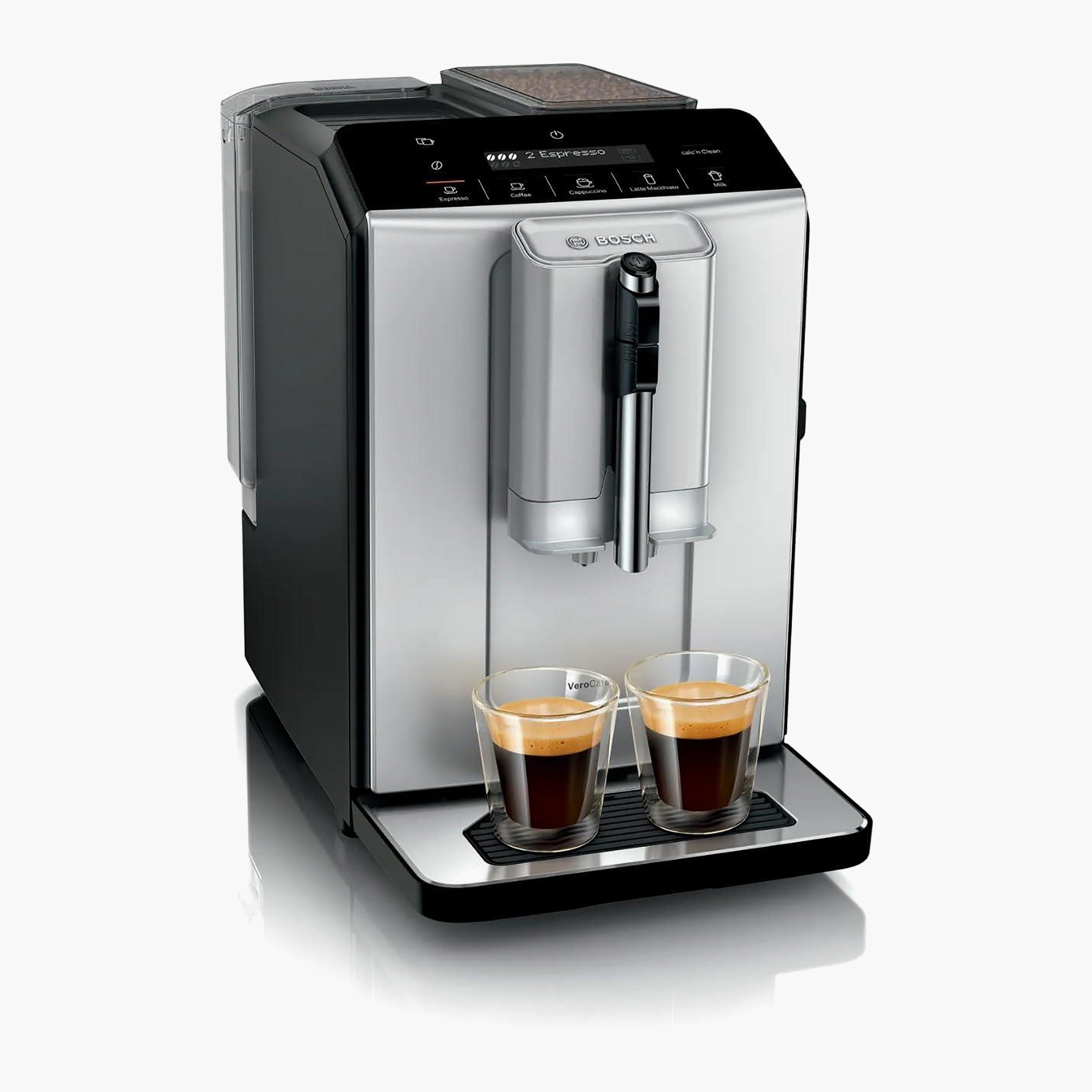 Bosch Fully automatic coffee machine VeroCafe Silk Silver, Removable water tank | TIG20301-PROMO_EMAX_AE_ADIB_240926-image-1