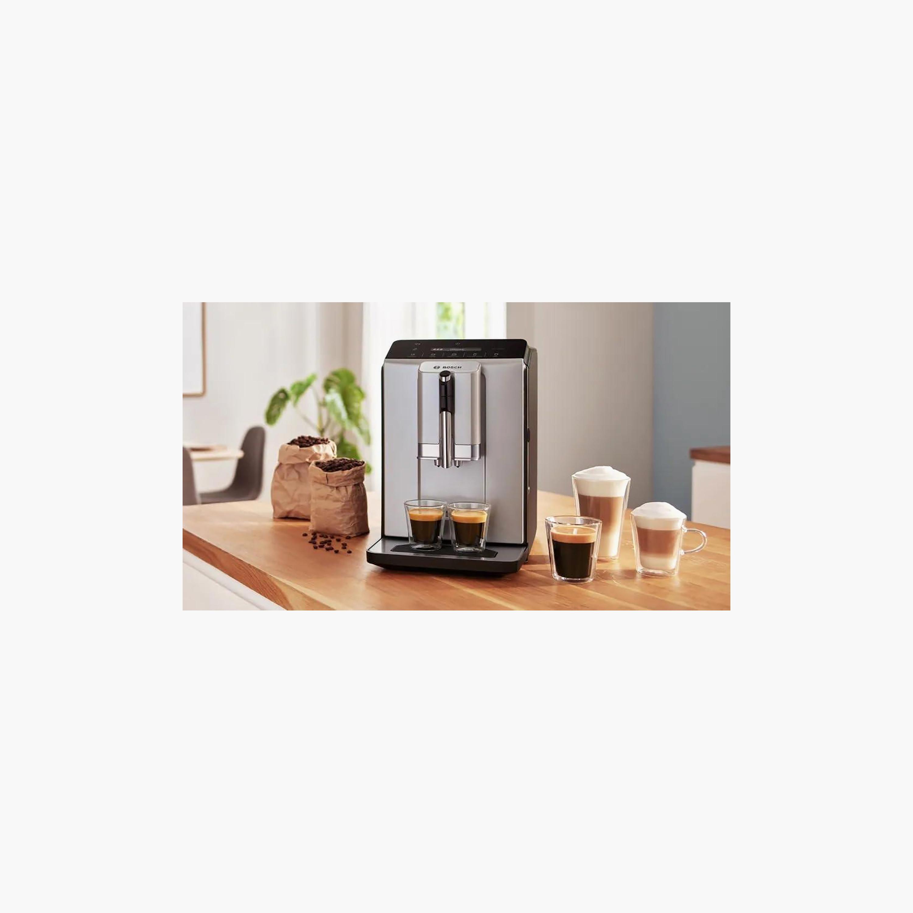 Bosch Fully automatic coffee machine VeroCafe Silk Silver, Removable water tank | TIG20301-PROMO_EMAX_AE_ADIB_240926-image-3