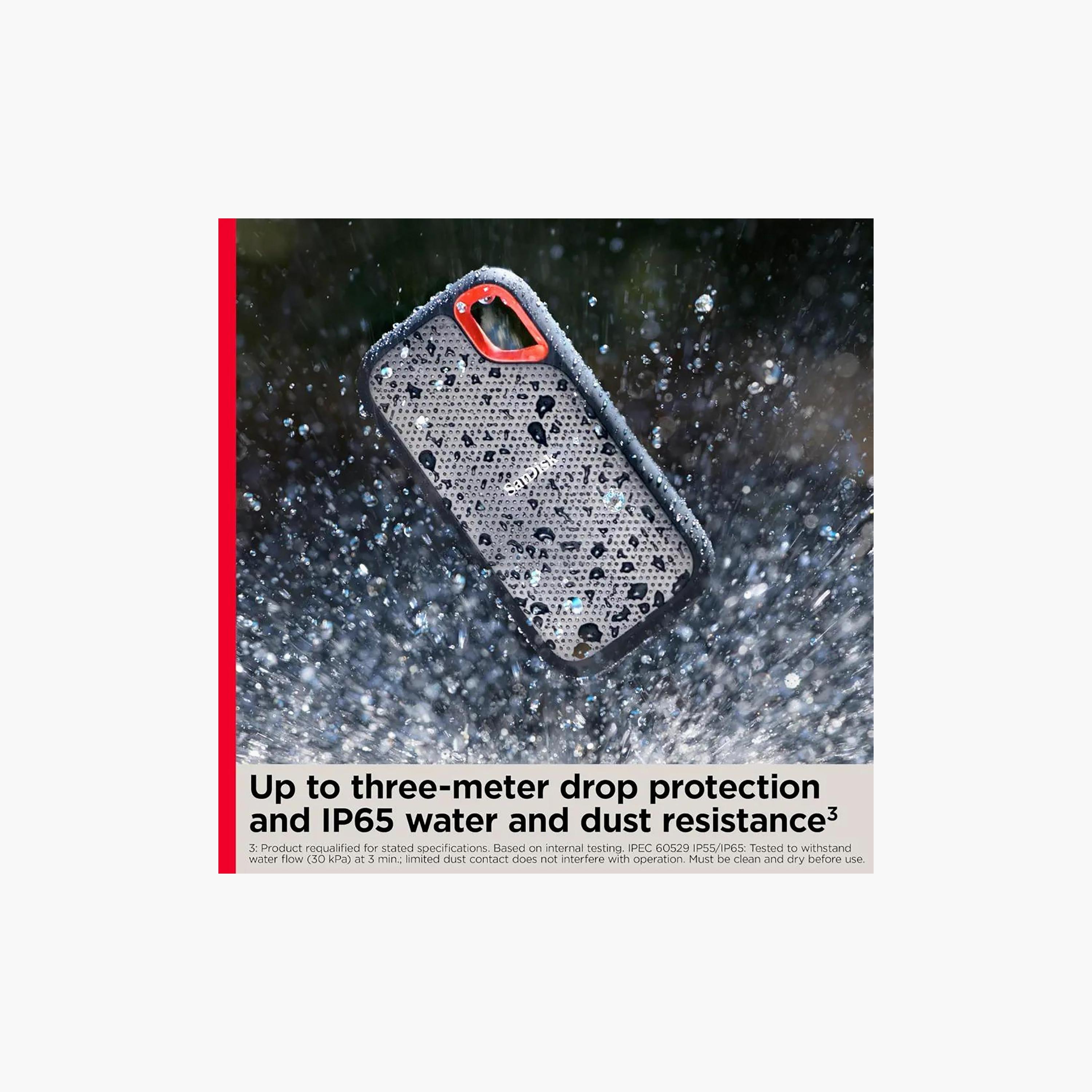 سانديسك إكستريم إس إس دي محمول 8 تيرا، أسود | SDSSDE61-8T00-G25-electronics-accessories-computeraccesories-image-5