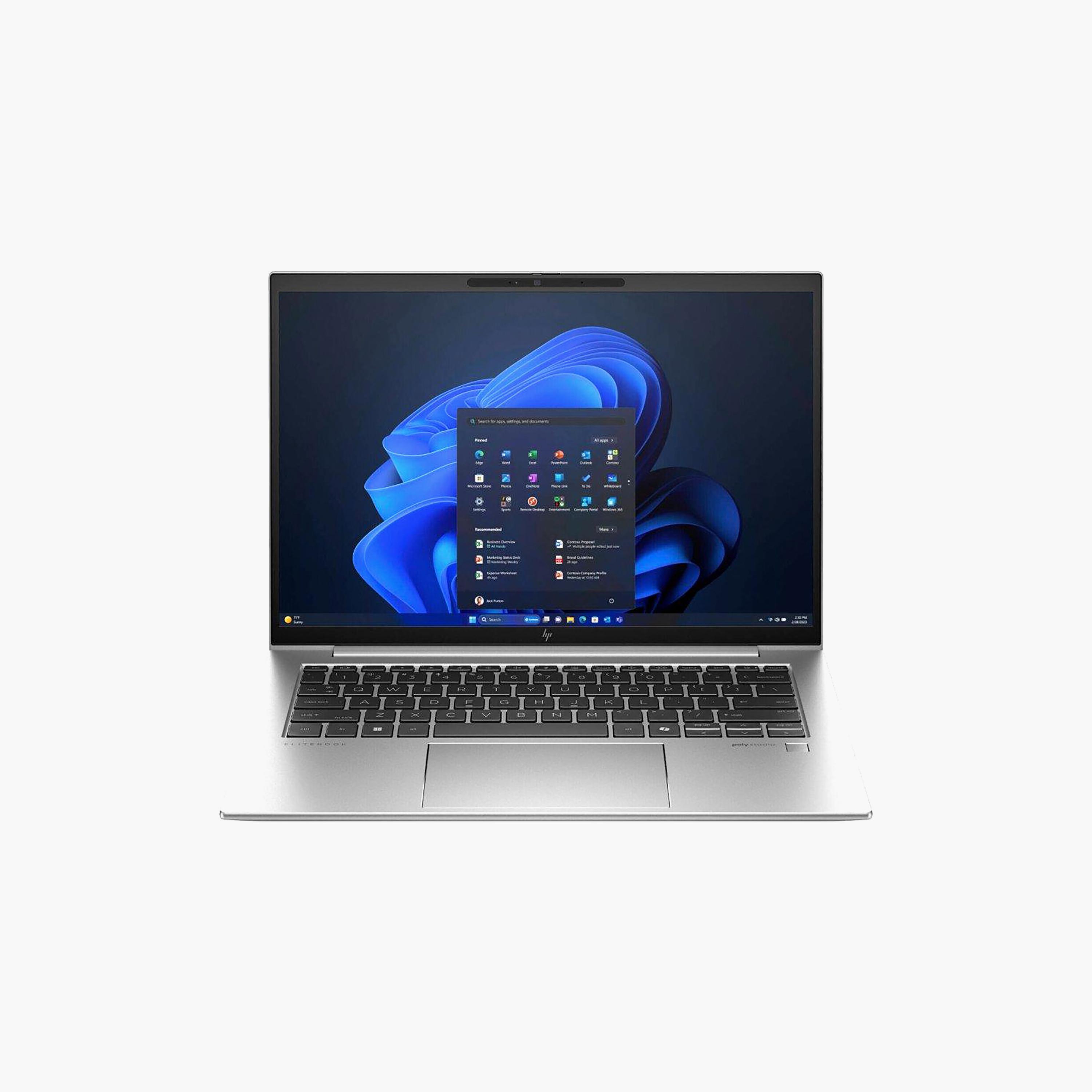 إتش بي إيليت بوك 840 جي 11 ألترا 7-155 يو، 16 جيجا 512 جيجا SSD 14" WUXGA win 11، رسوميات إنتل-electronics-laptops-image-1