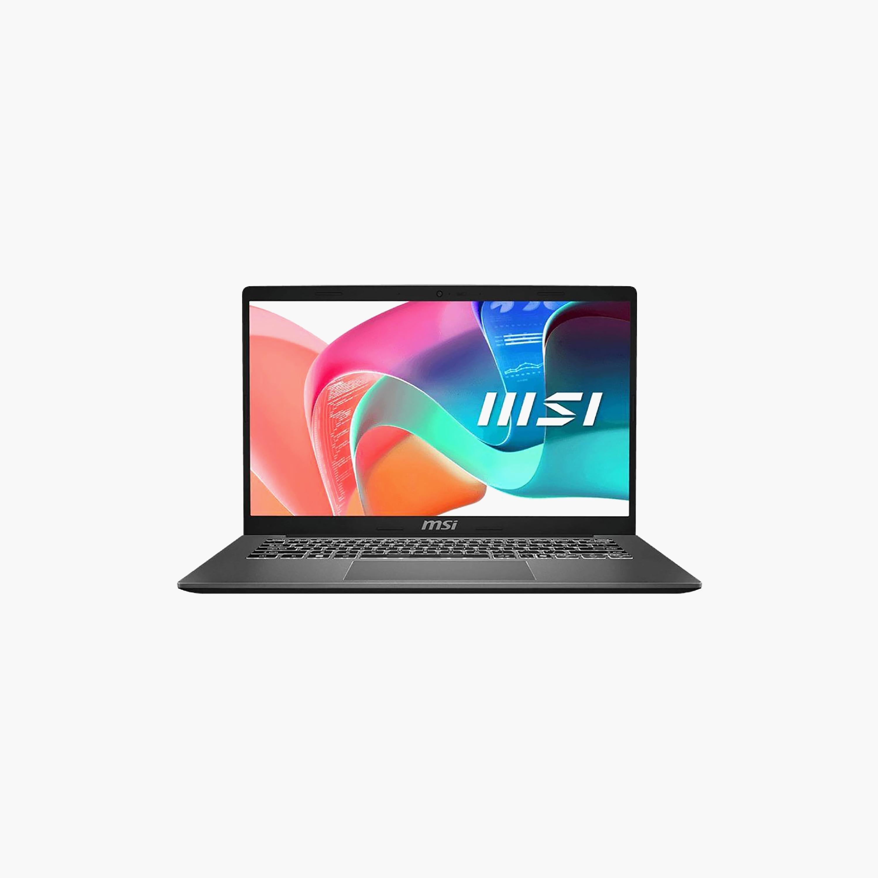 إم إس آي مودرن 14 إف 13 إم جي نحيف i5-1334U، رسوميات Iris Xe 8 جيجا 512 جيجا SSD 14" FHD، Win 11-electronics-laptops-image-1