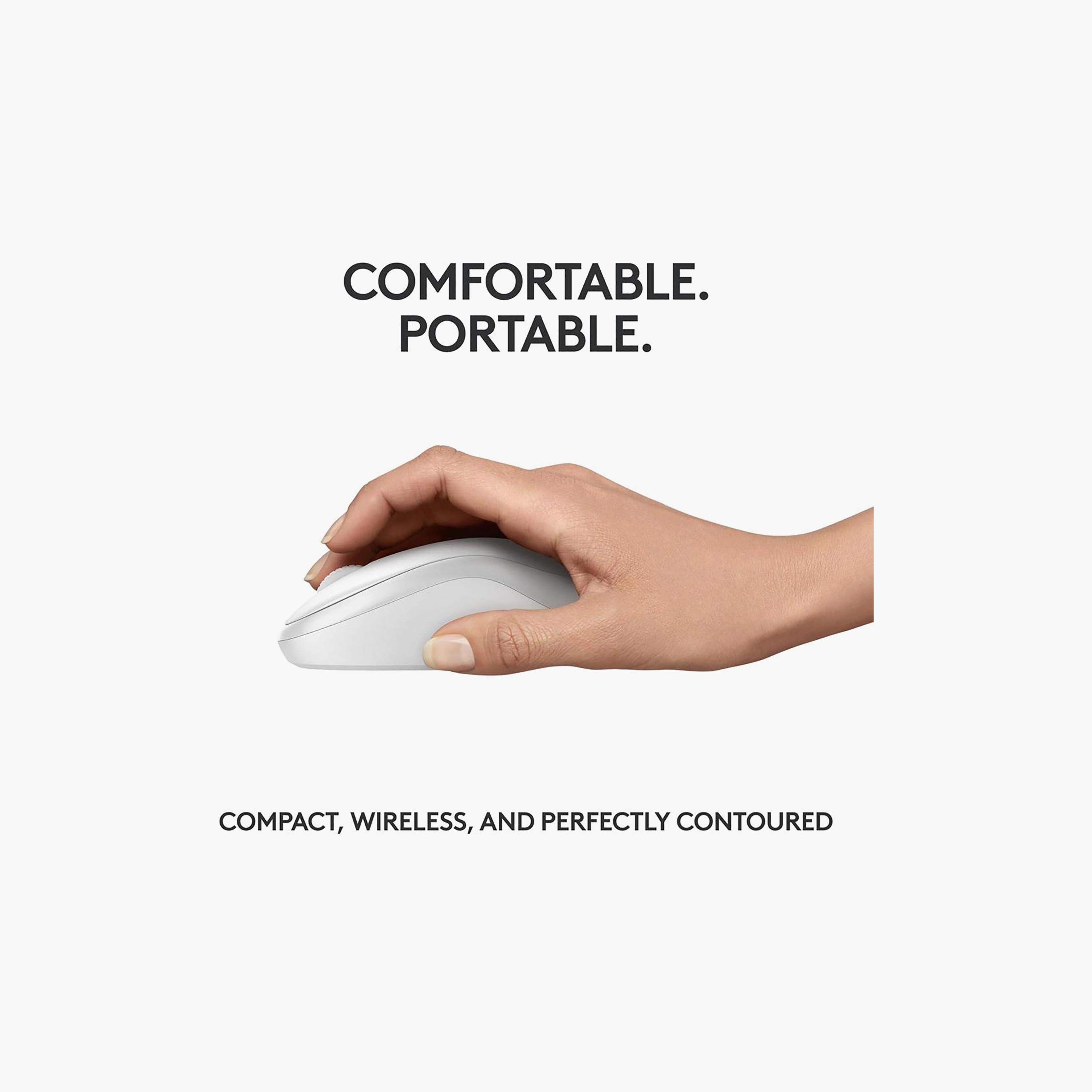 Logitech M240 Silent Bluetooth Mouse Off White | 910-007120-electronics-accessories-computeraccesories-image-3
