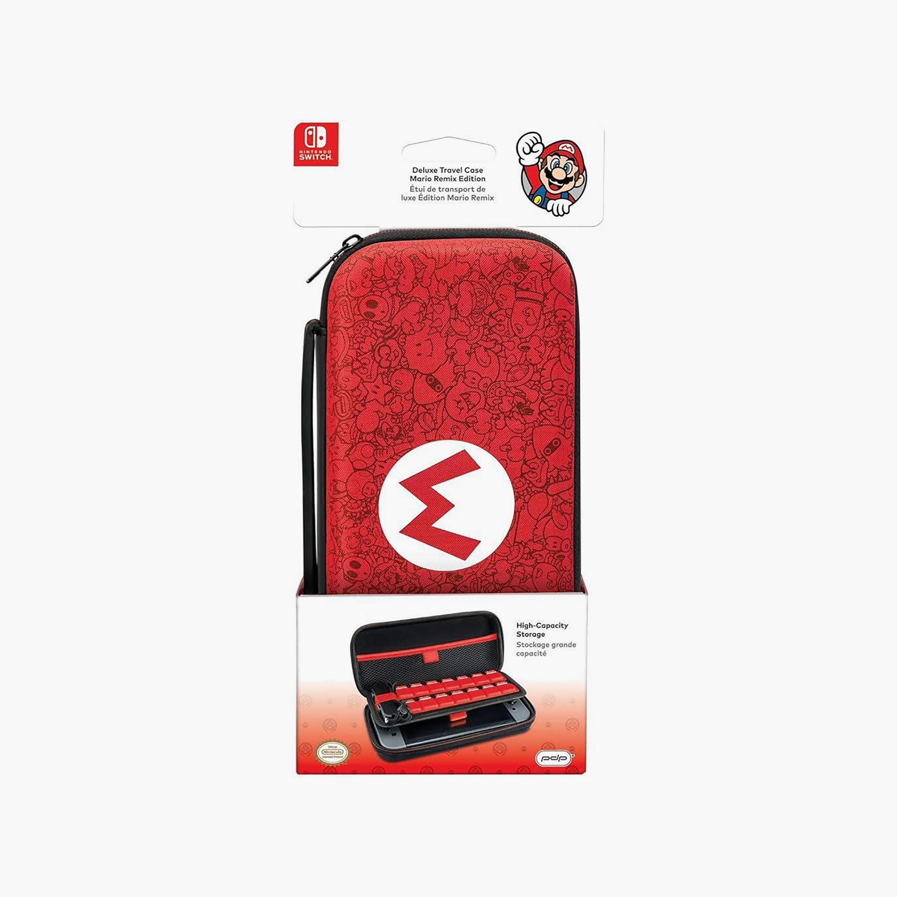 PDP Nintendo Switch Deluxe Travel Case Mario Edition Red | 500-218-EU-C1MR-electronics-portabledevices-image-3