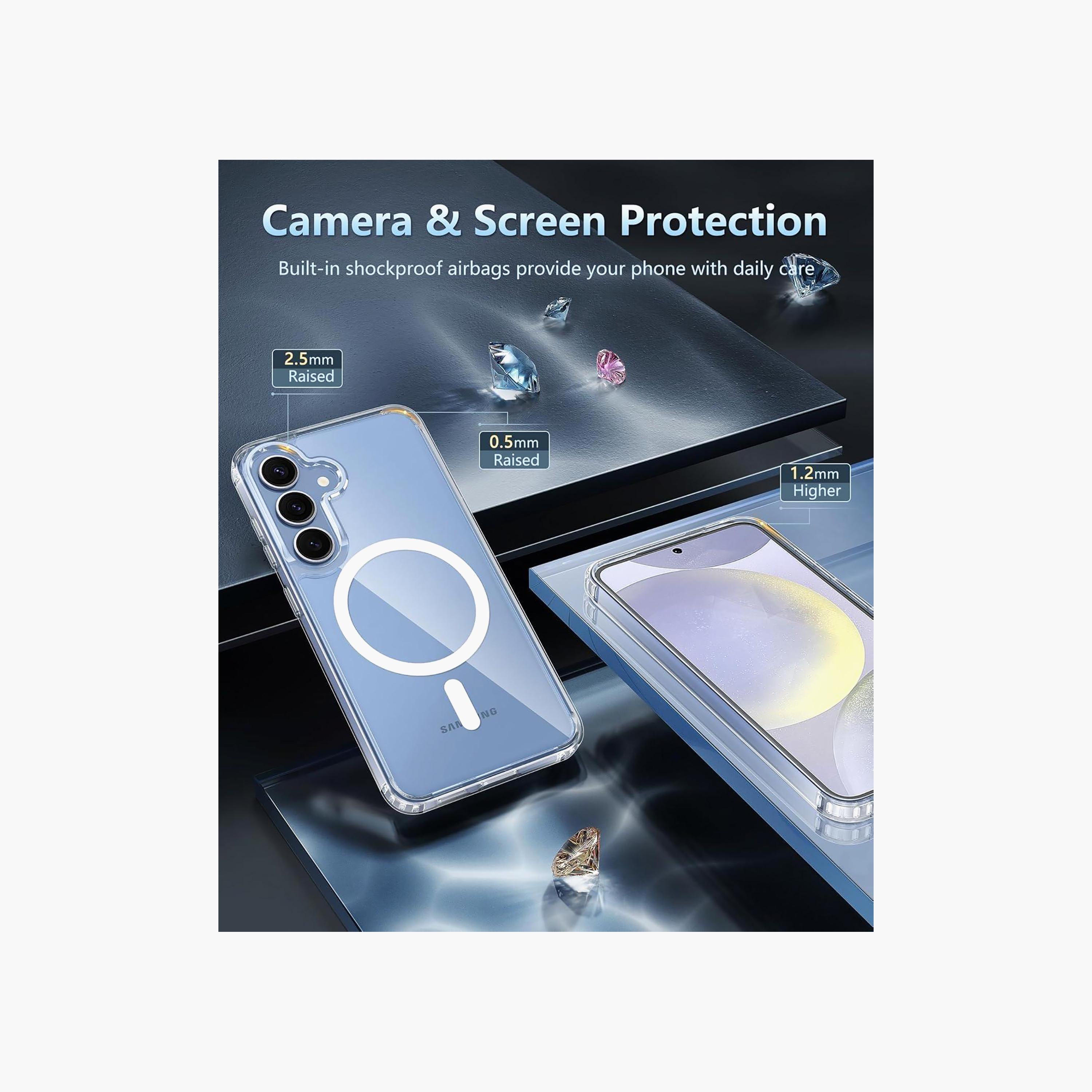 Trands S25 Plus MagSafe Clear Case | TR-CC2546-electronics-accessories-mobileaccesories-image-4