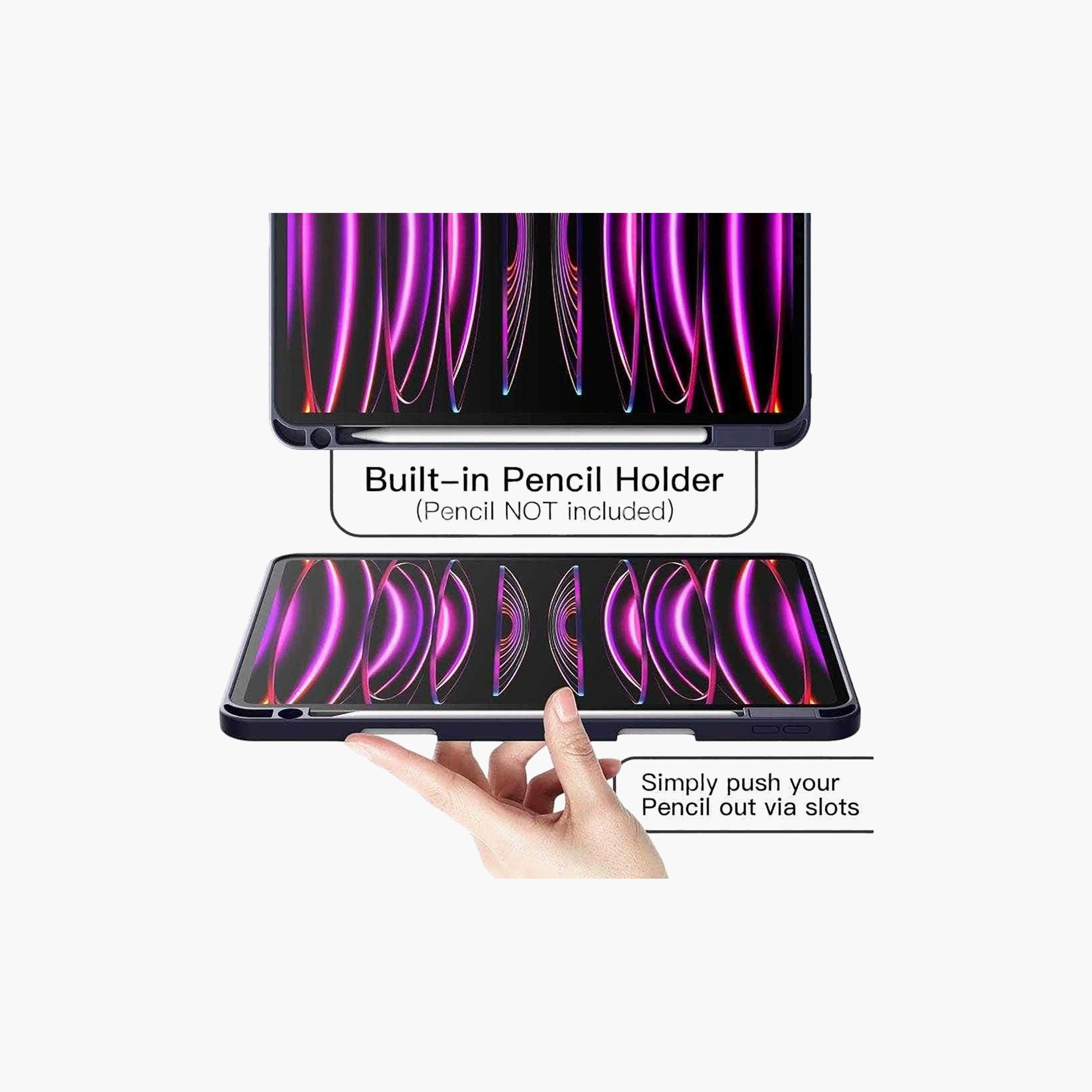 Max & Max Fitit Book Case iPad Pro 11 Inch 2024 Blue | MXIPDP11C-electronics-accessories-mobileaccesories-image-4
