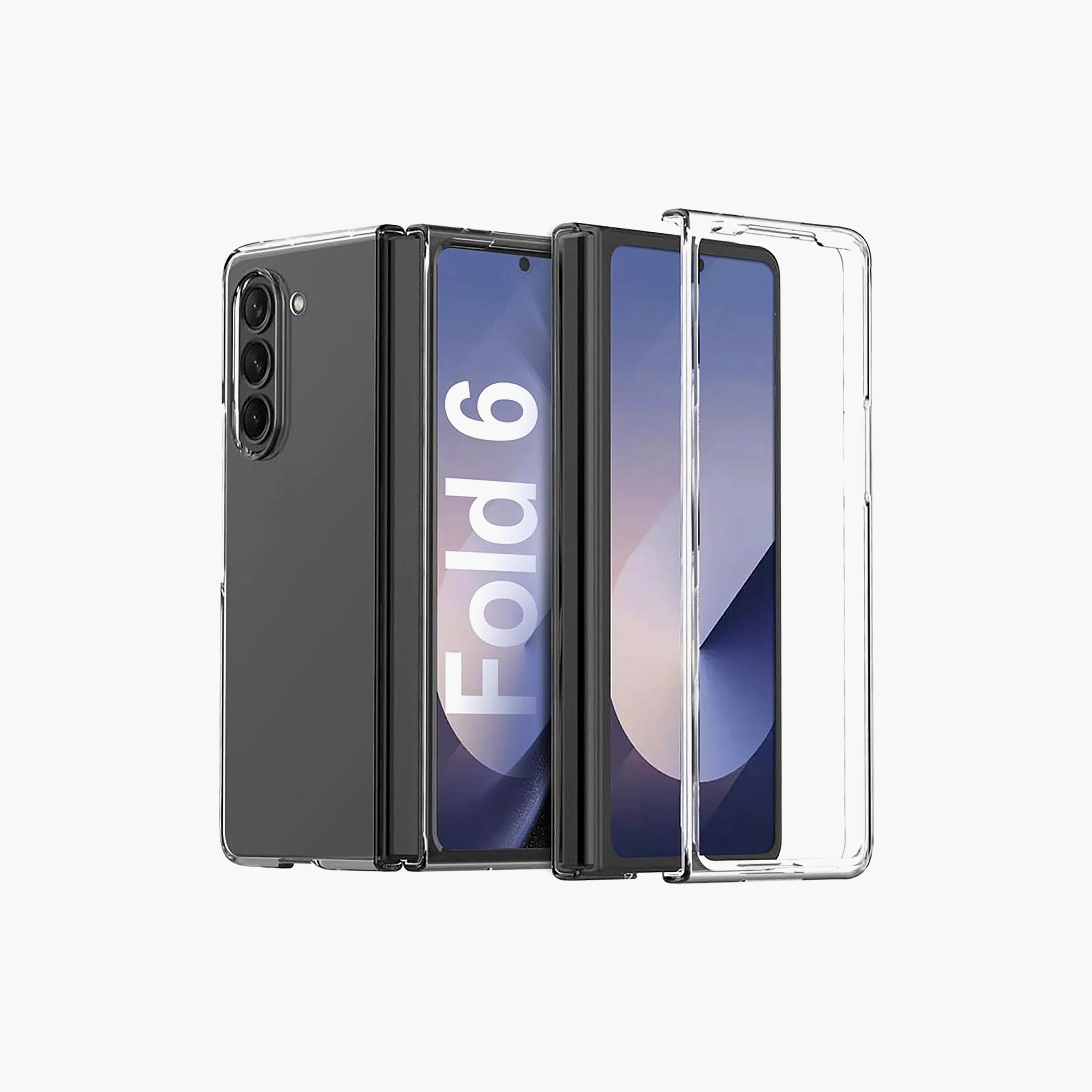 تراندز حافظة جالاكسي فولد 6 شفافة مقاومة للصدمات | TR-CC5576-electronics-accessories-mobileaccesories-image-1