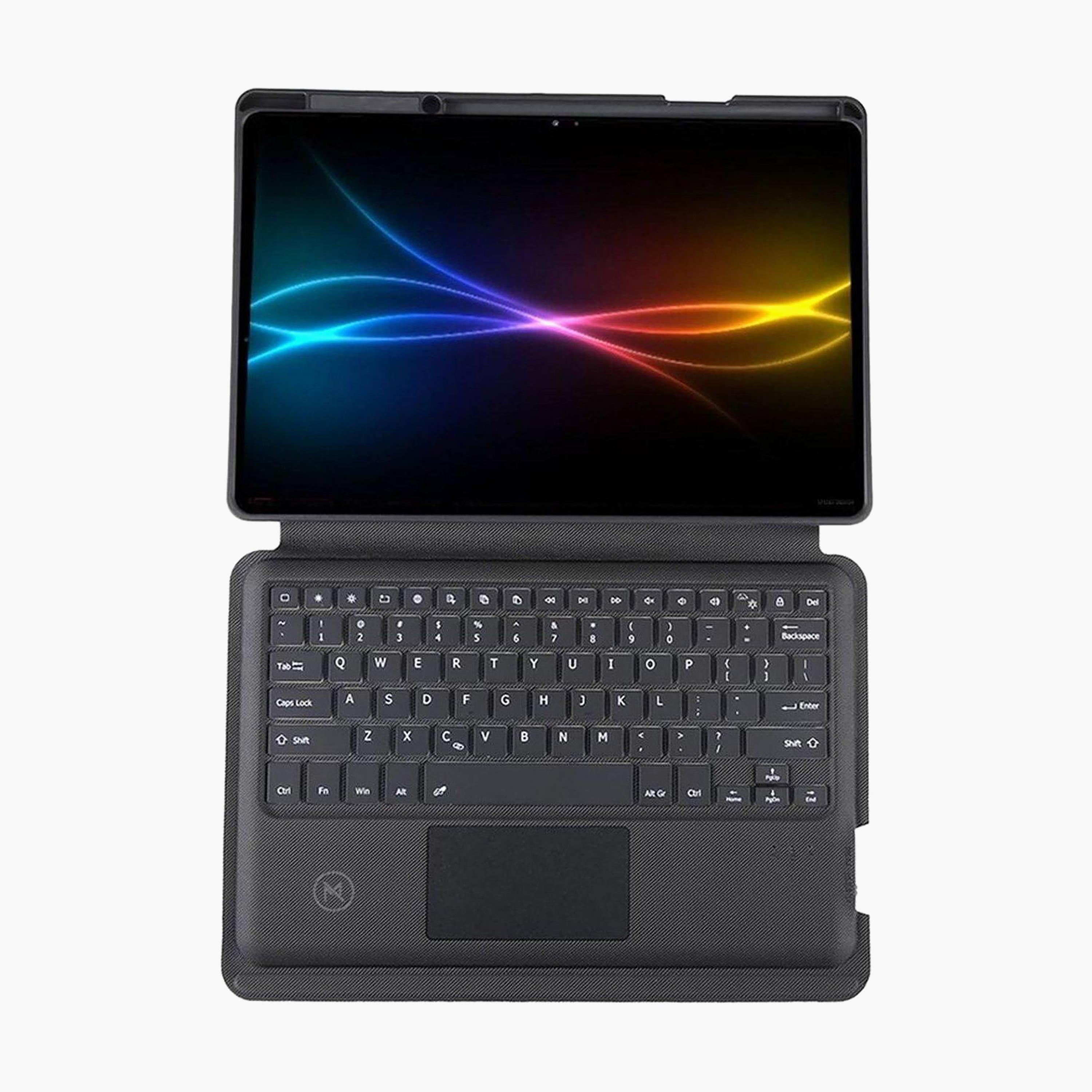 Max & Max Detachable Keyboard Case Black Samsung Galaxy Tab S9 | MXTS9WKB-electronics-accessories-computeraccesories-image-1