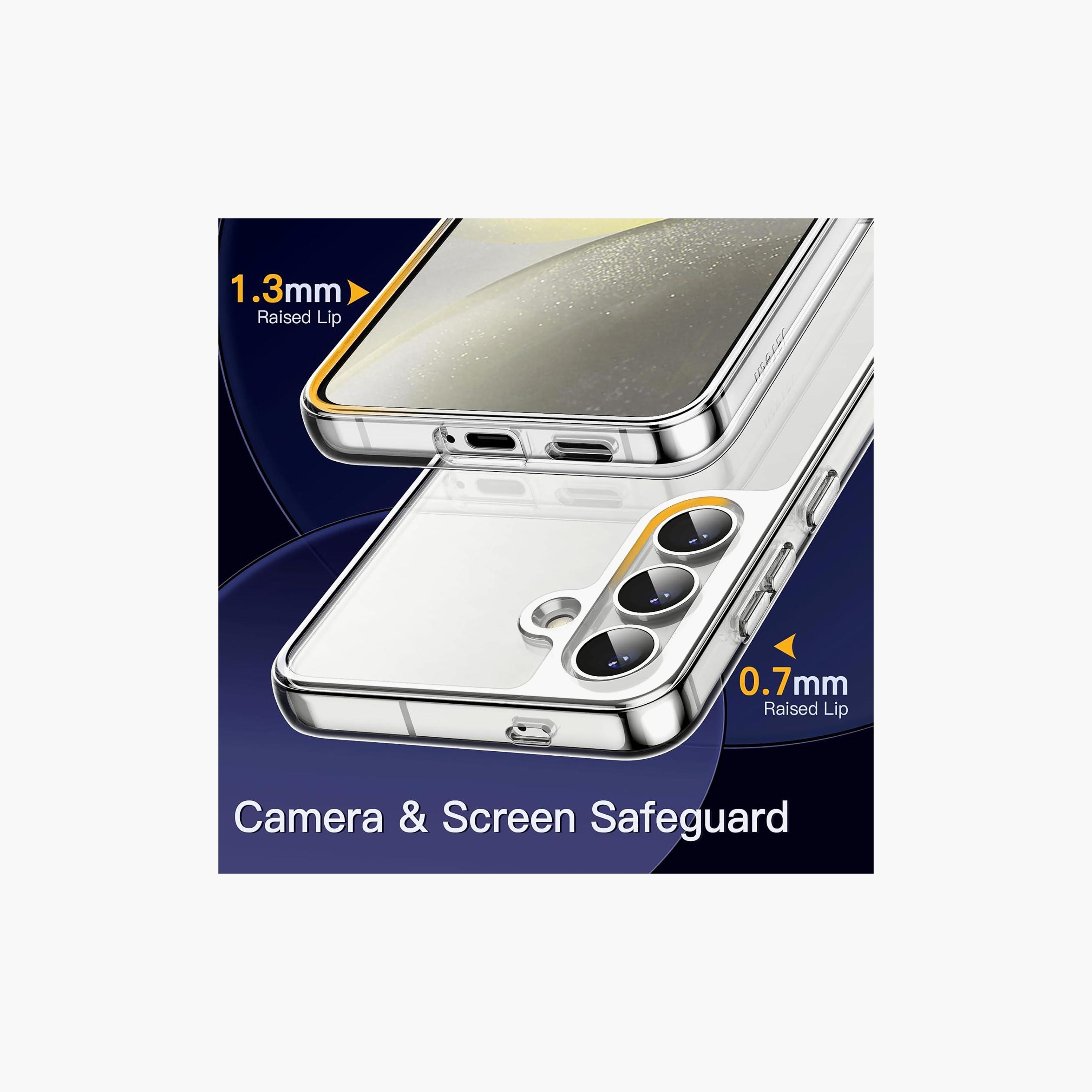 Trands Galaxy S24 Plus Crystal Clear Transparent Back Case | TR-CC2432-electronics-accessories-mobileaccesories-image-2
