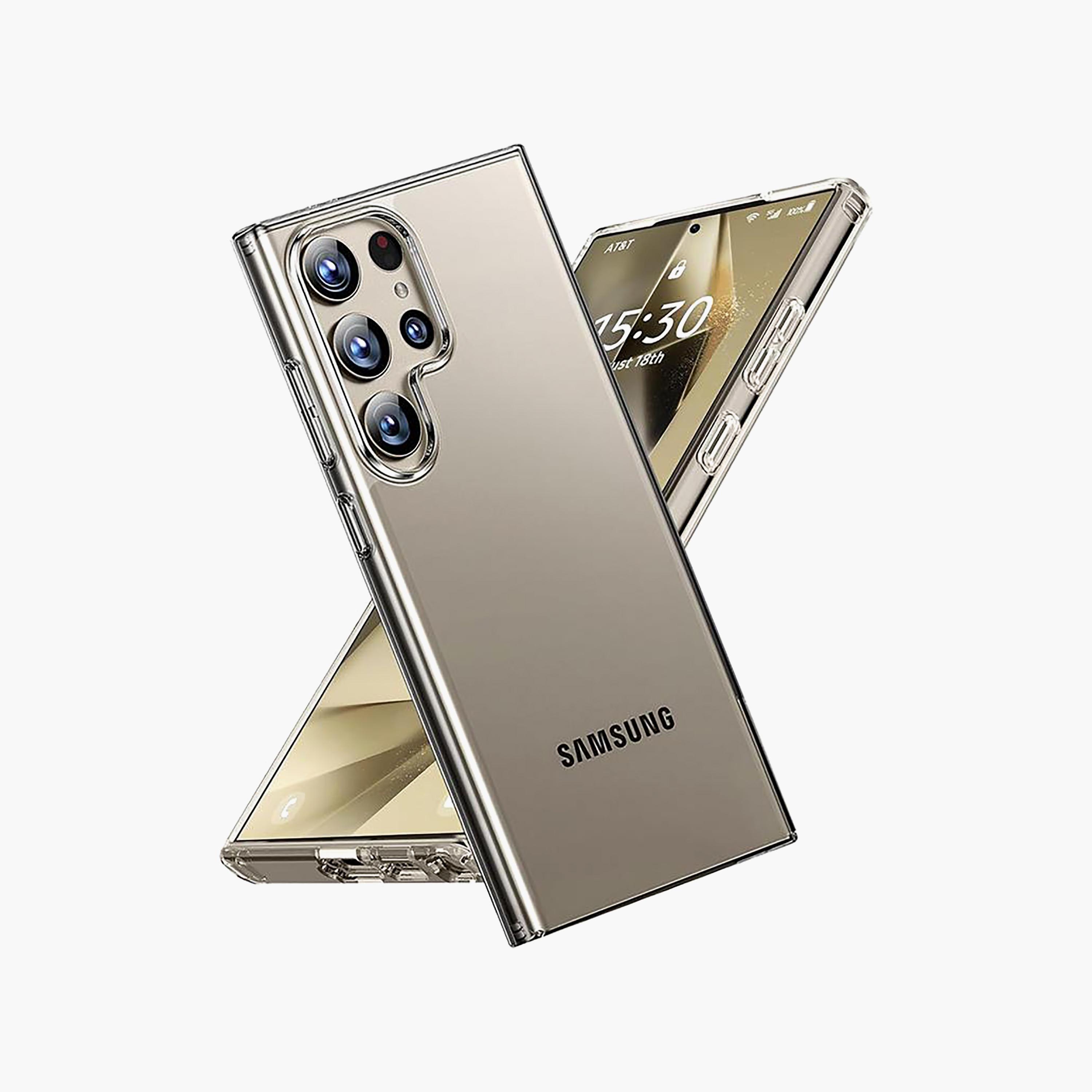 تراندز جالاكسي إس 24 ألترا غطاء خلفي شفاف كريستالي | TR-CC2431-electronics-accessories-mobileaccesories-image-1