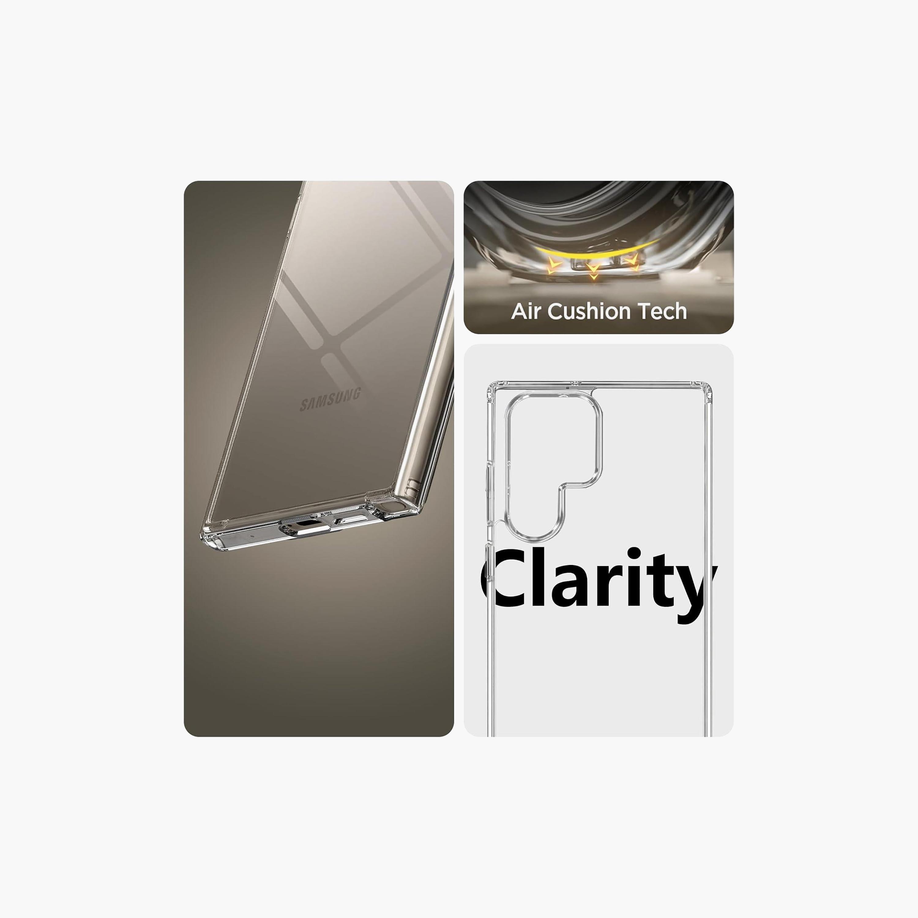 Trands Galaxy S24 Ultra Crystal Clear Transparent Back Case | TR-CC2431-electronics-accessories-mobileaccesories-image-2