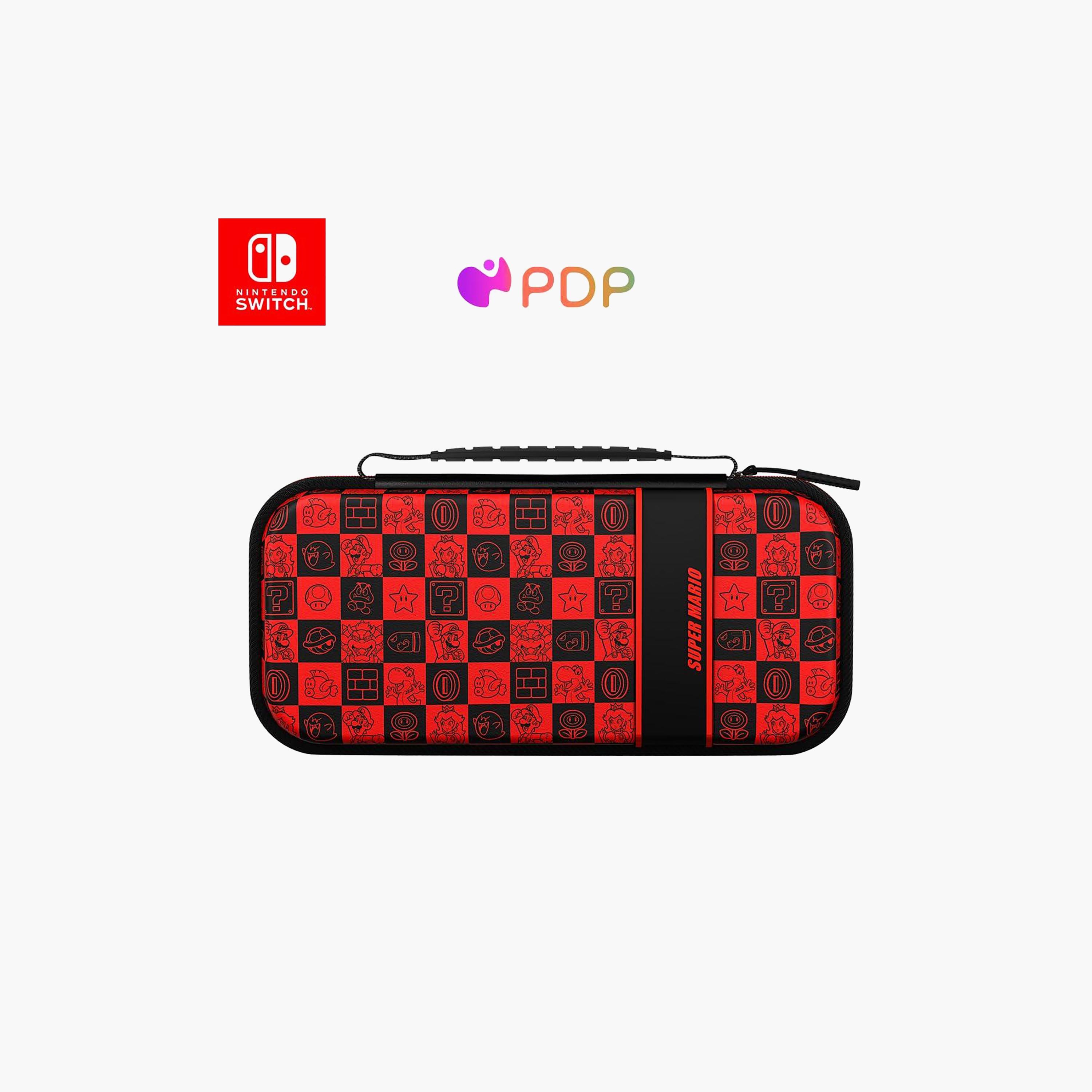 PDP Nintendo Switch Travel Case Plus Super Mario Icon Glow with Wrist Strap | 500-224-SPIG-electronics-portabledevices-image-1