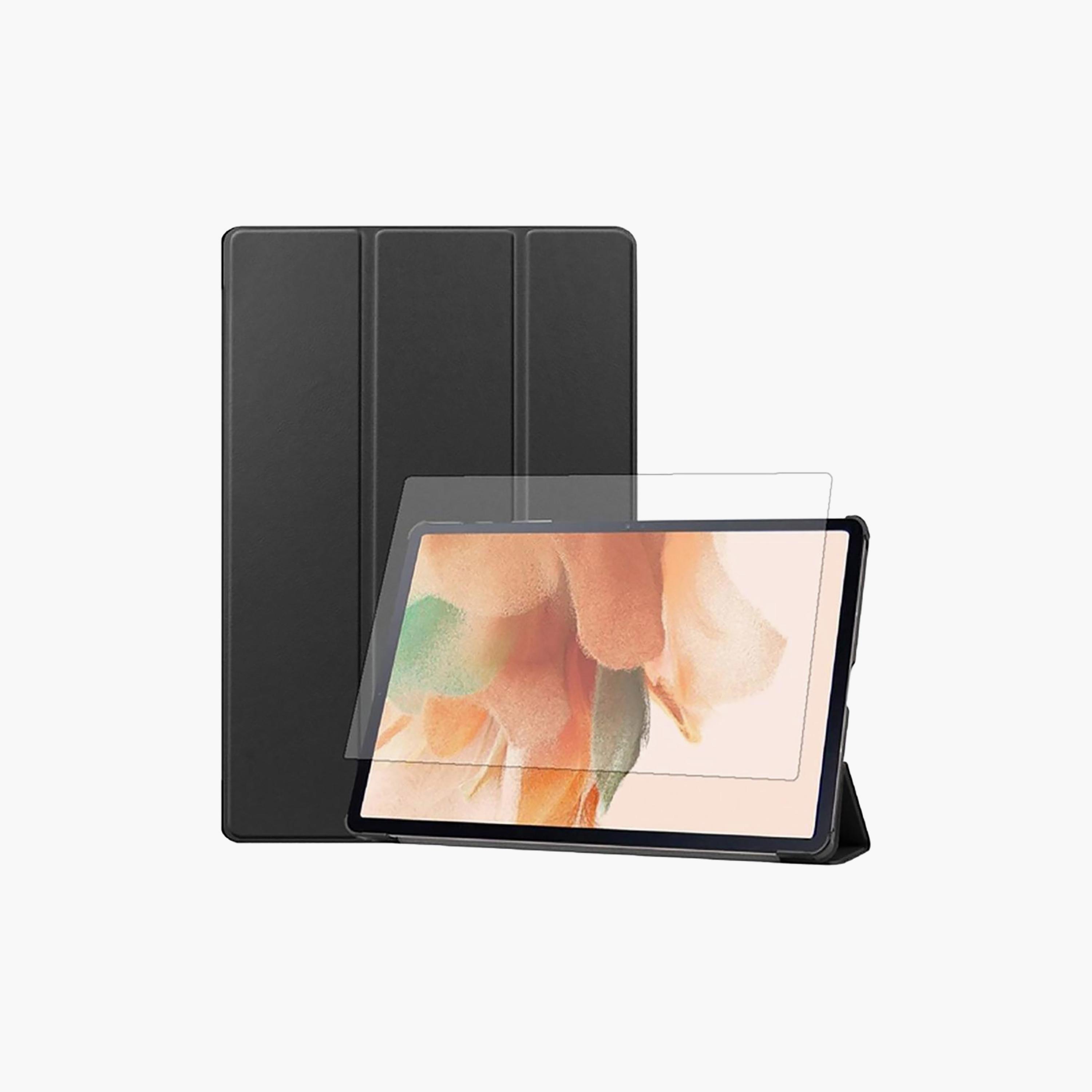 Max & Max Case With Screen Protector Black Galaxy Tab | MXTBS9FEB-electronics-accessories-mobileaccesories-image-1
