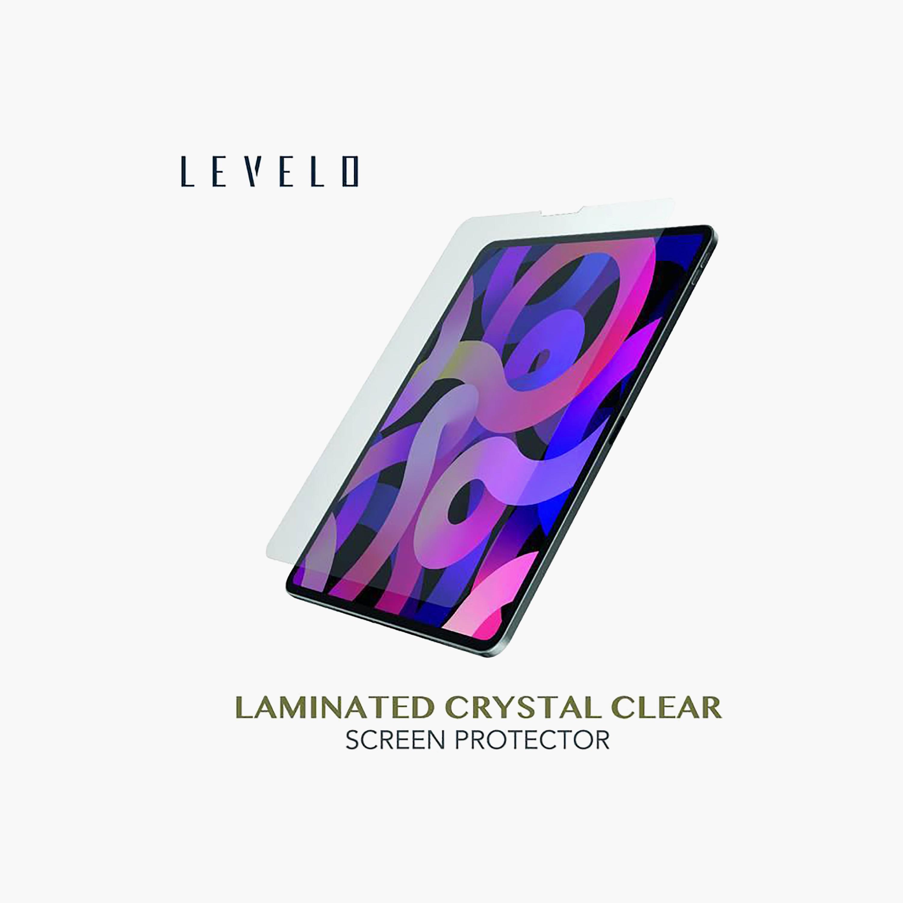 Levelo Ipad 9 Tempered Screen Protector Laminated Crystal Clear | LVLLAMIP-10.2-electronics-accessories-mobileaccesories-image-3