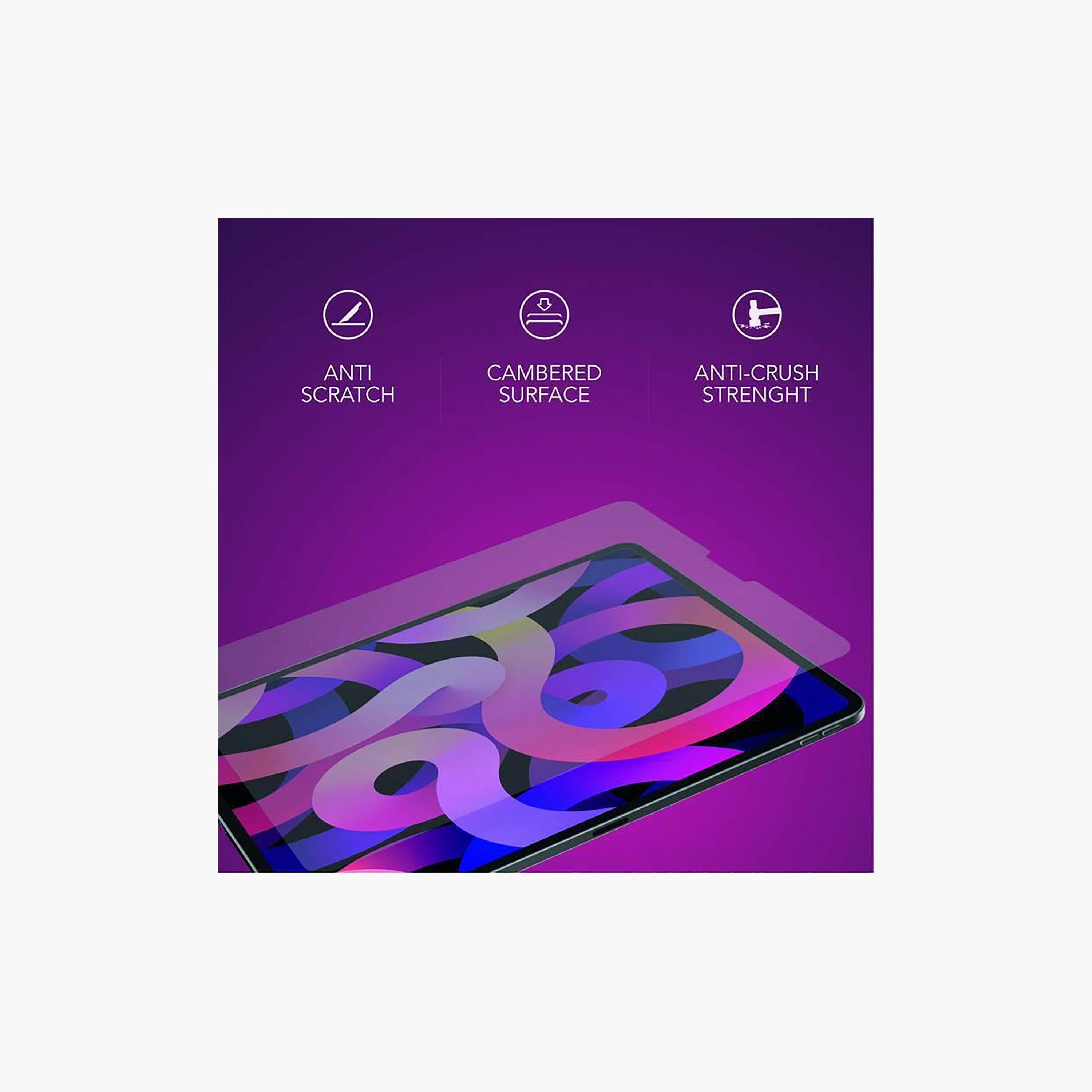 ليفل آيباد 9 واقي شاشة زجاجي مقسّى مُصفّح فائق الوضوح | LVLLAMIP-10.2-electronics-accessories-mobileaccesories-image-4