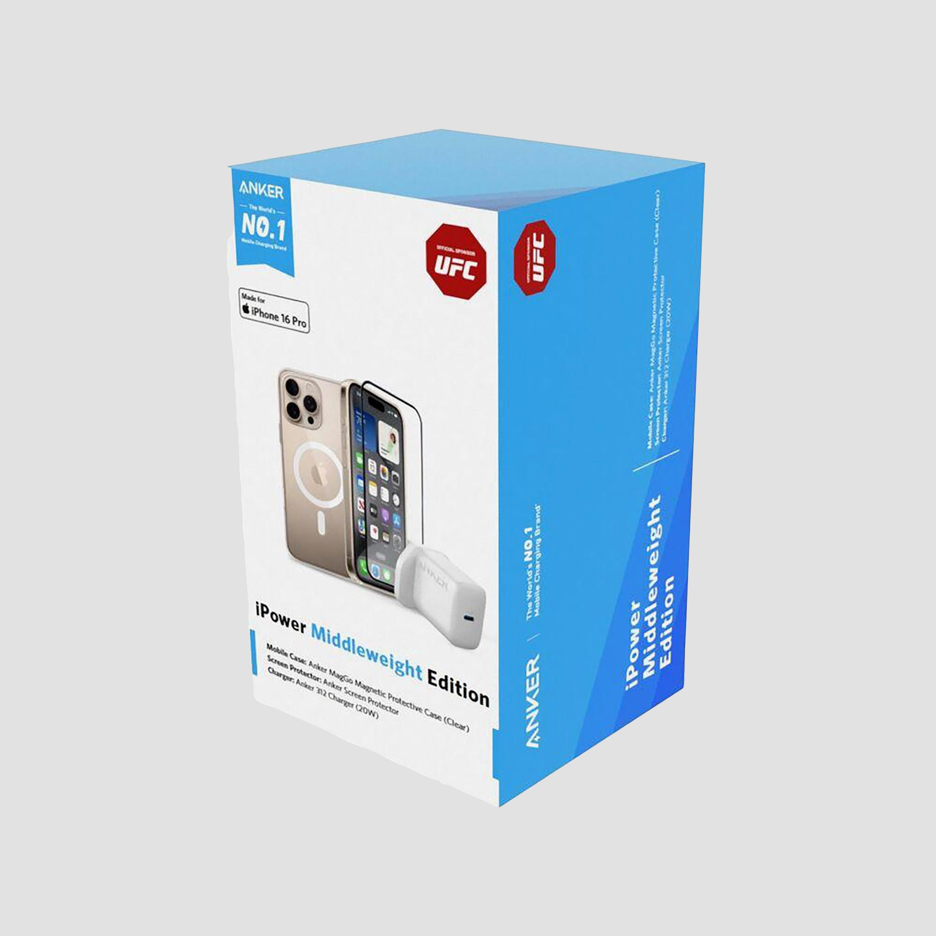 Anker iPower Bundle Middle Weight Edition - iPhone 16 Pro Max (20W Charger+Screen Protector+Cover)-electronics-accessories-mobileaccesories-image-3