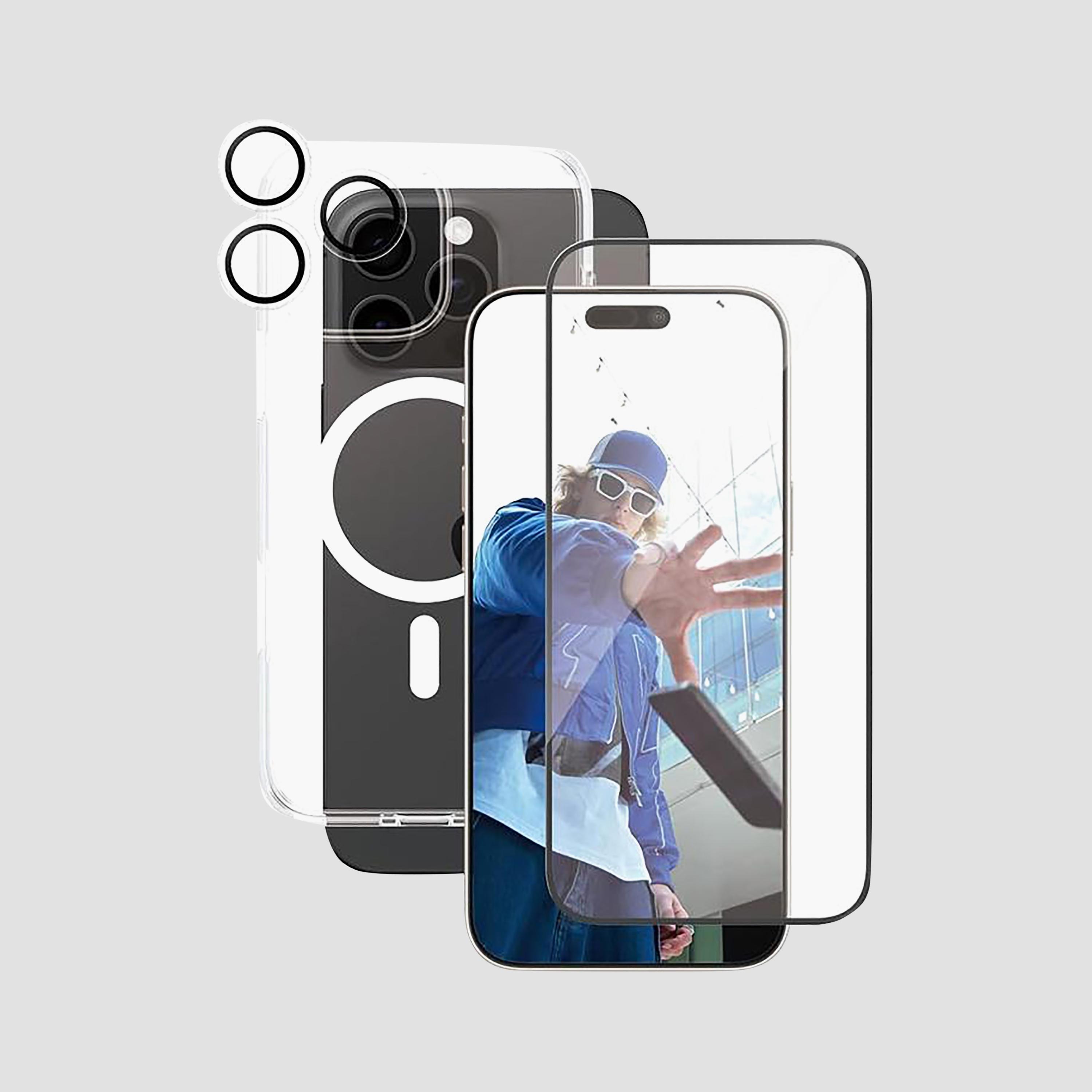 Trands iPhone 16 Pro Max Phone Case Screen Protector and Lens Protector 3 In 1 Bundle | TR-BD1634-electronics-accessories-mobileaccesories-image-1