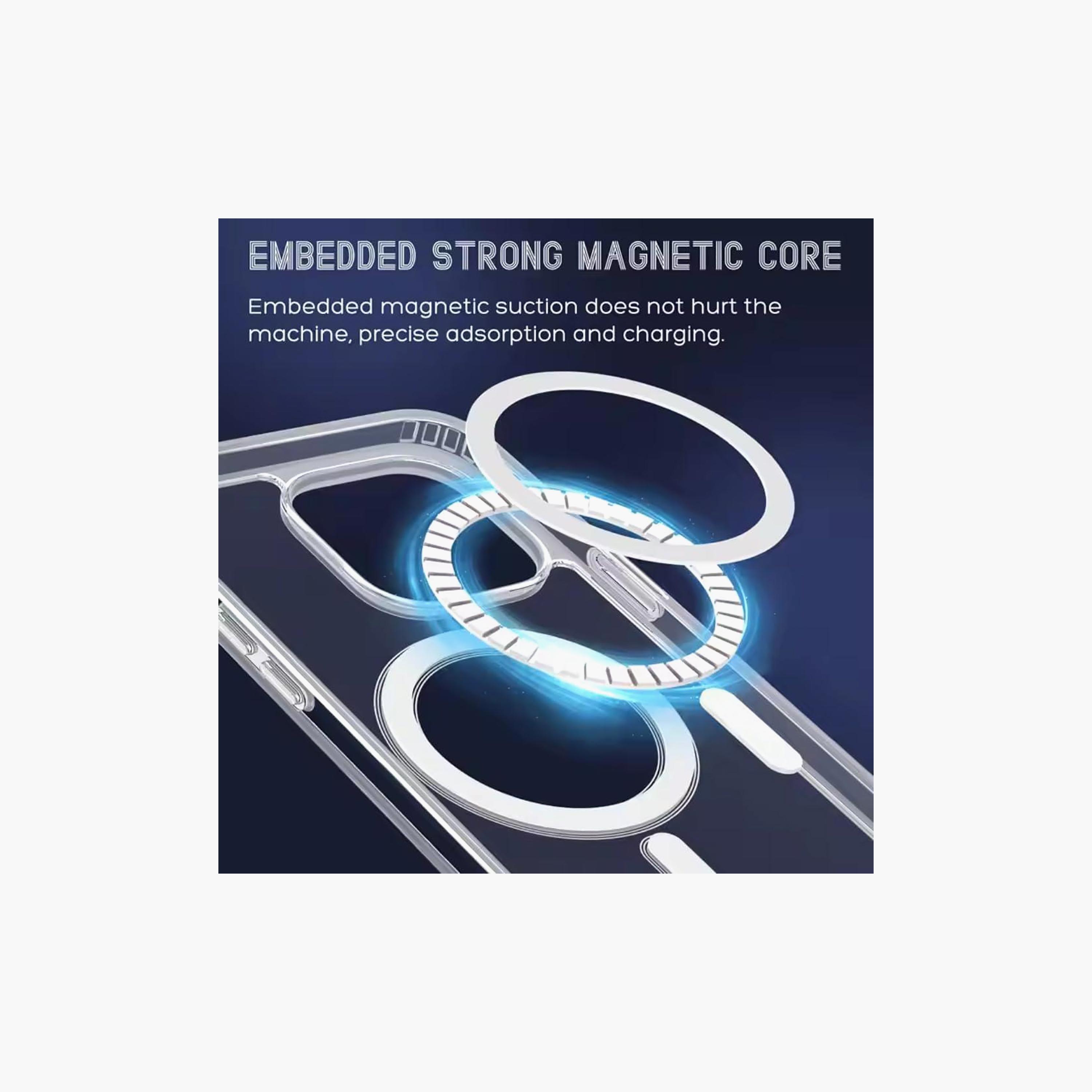 Trands iPhone 16 Pro Max Transparent MagSafe Case, Magnetic Phone Cover | TR-CC1604-electronics-accessories-mobileaccesories-image-2