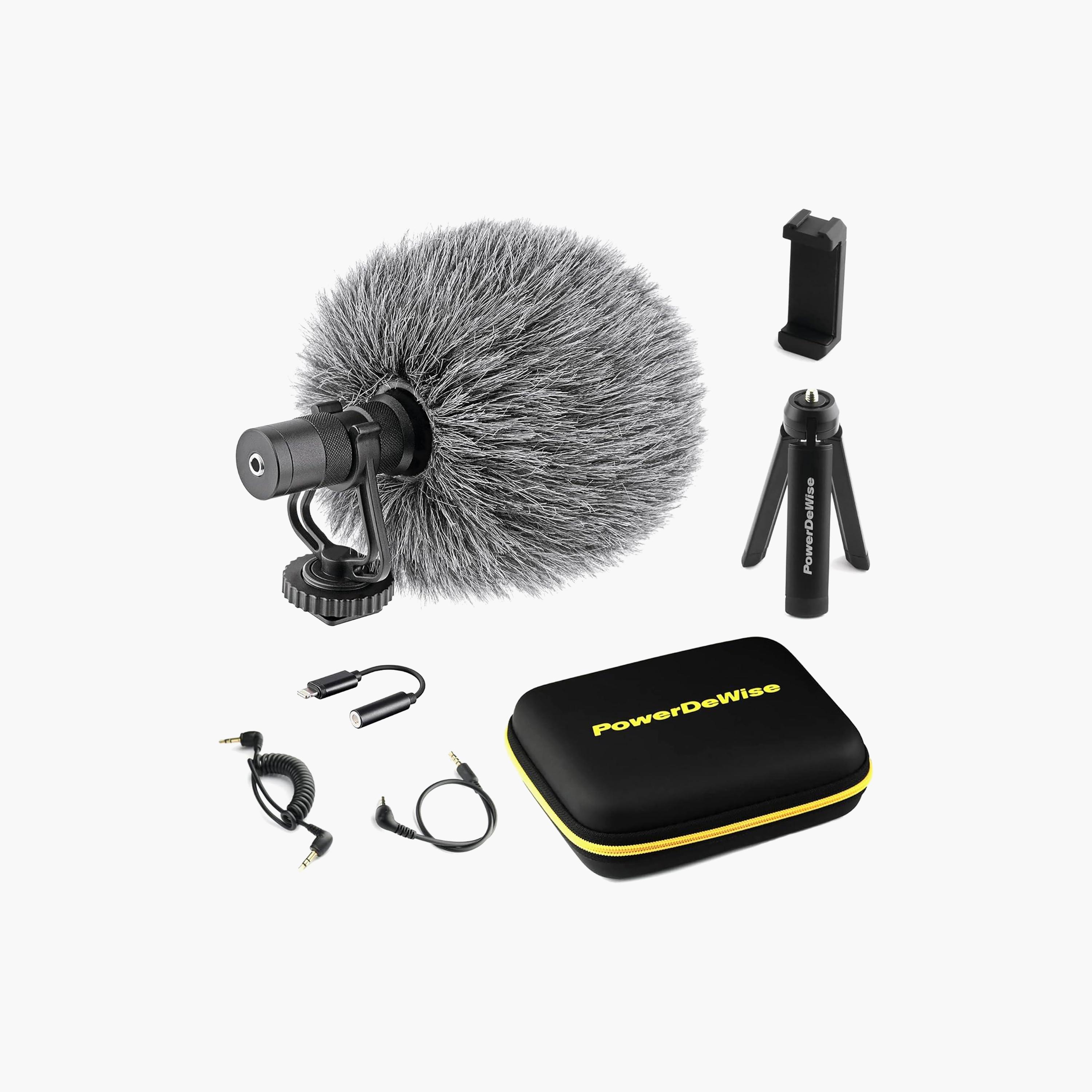 باور ديفايس ميكروفون لافالير لاسلكي | VIDEO MIC KIT-electronics-portabledevices-image-1