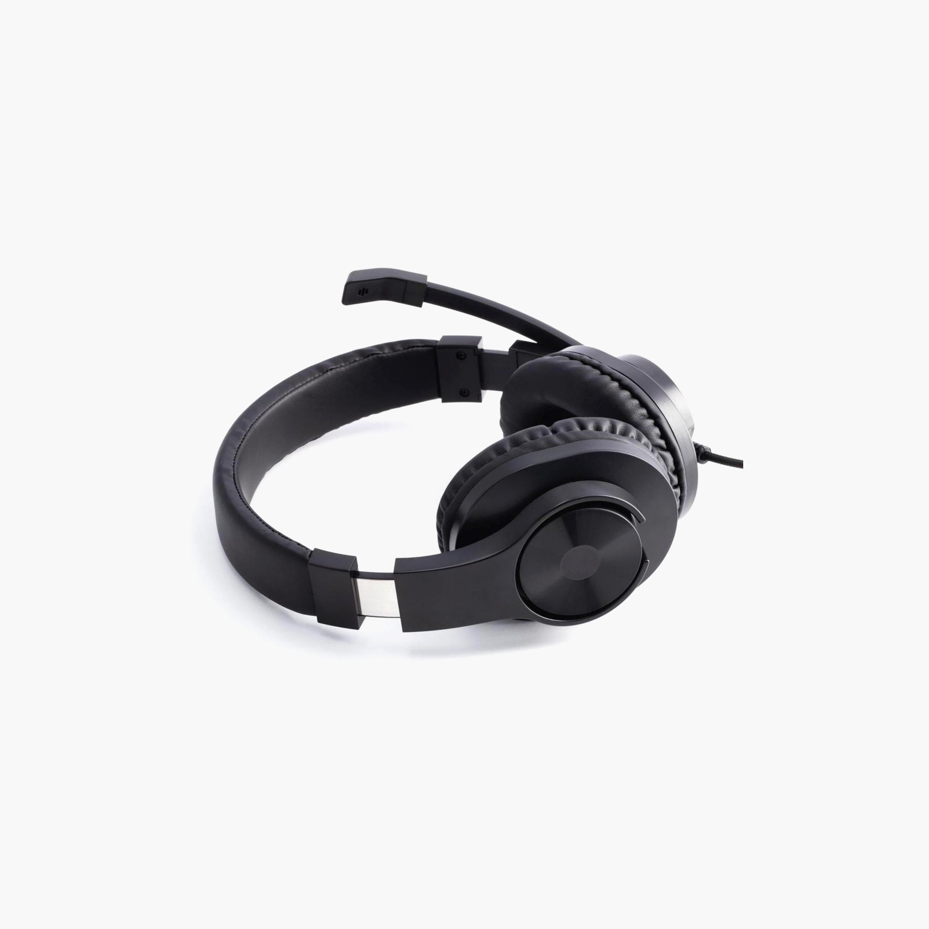 Hama HS-P300 Wired Over Ear Headphone Black | 139925-electronics-headphonesandearphones-image-2