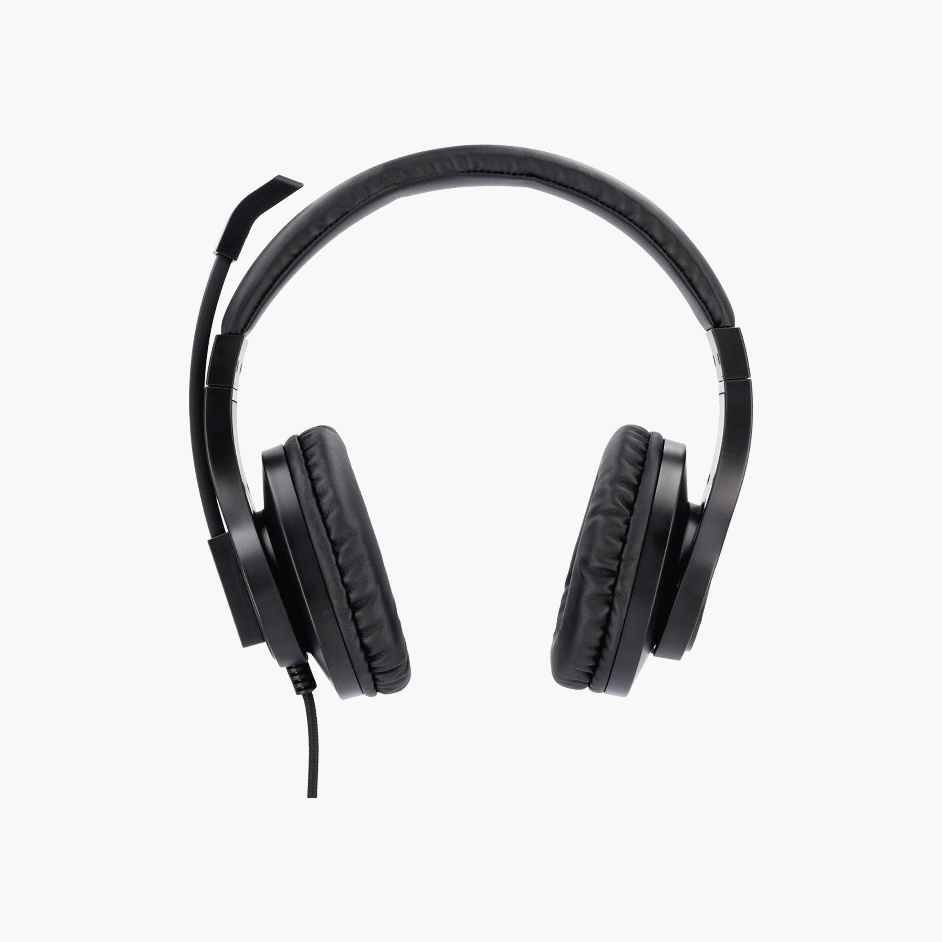 Hama HS-P300 Wired Over Ear Headphone Black | 139925-electronics-headphonesandearphones-image-3