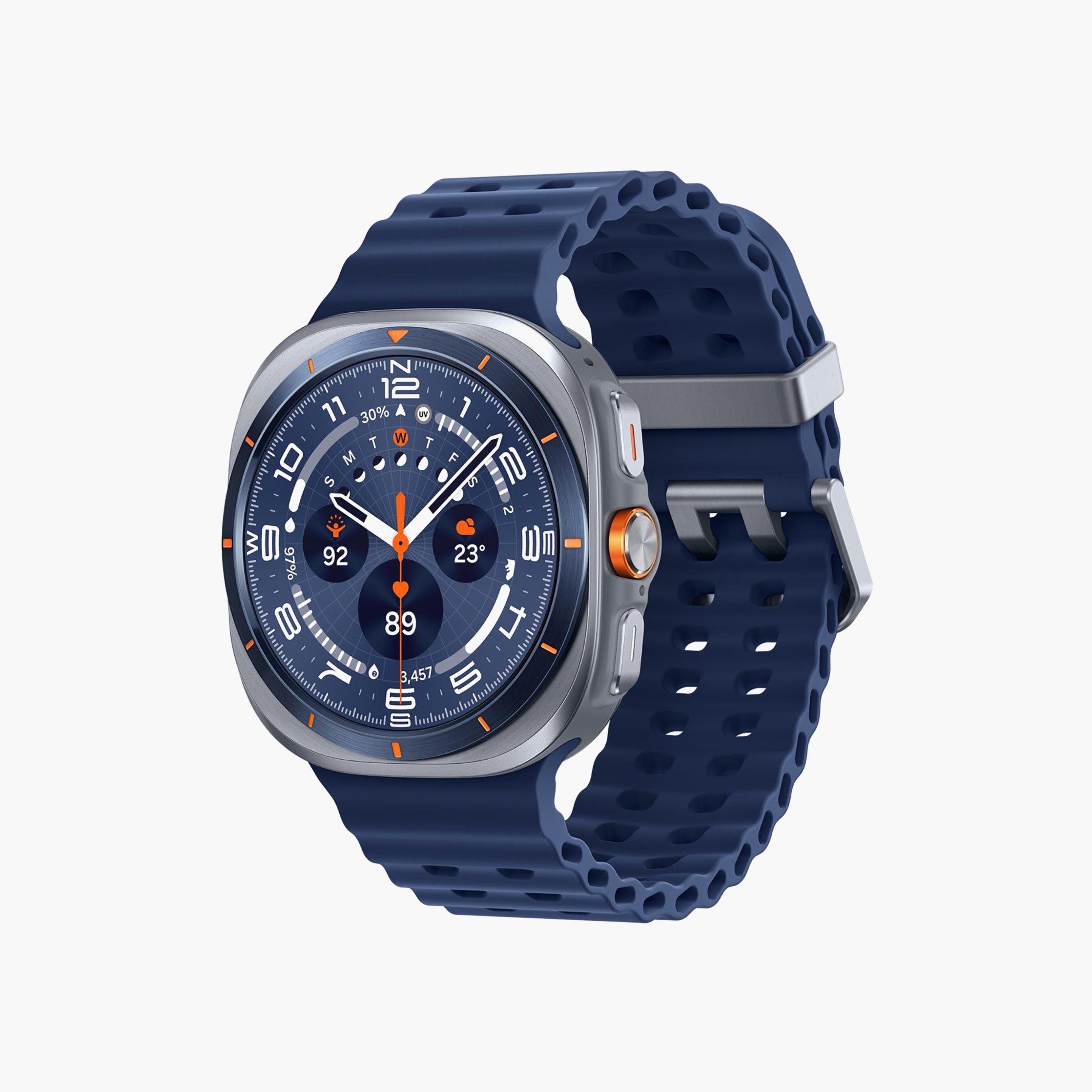سامسونج جالاكسي ووتش ألترا (2025) - تيتانيوم أزرق | SM-L705FZB1XSG-men-watchesandjewellery-watches-image-1