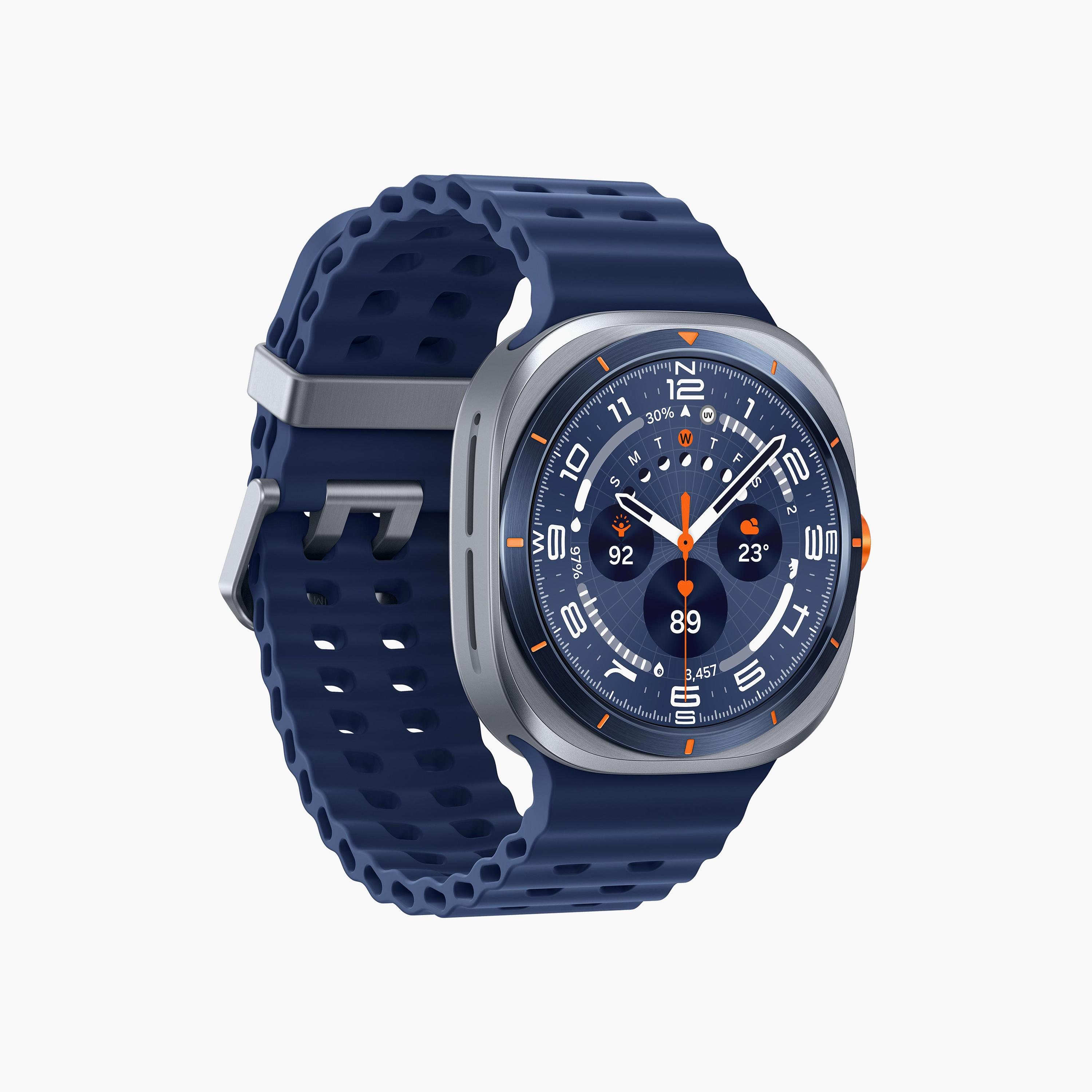 سامسونج جالاكسي ووتش ألترا (2025) - تيتانيوم أزرق | SM-L705FZB1XSG-men-watchesandjewellery-watches-image-3