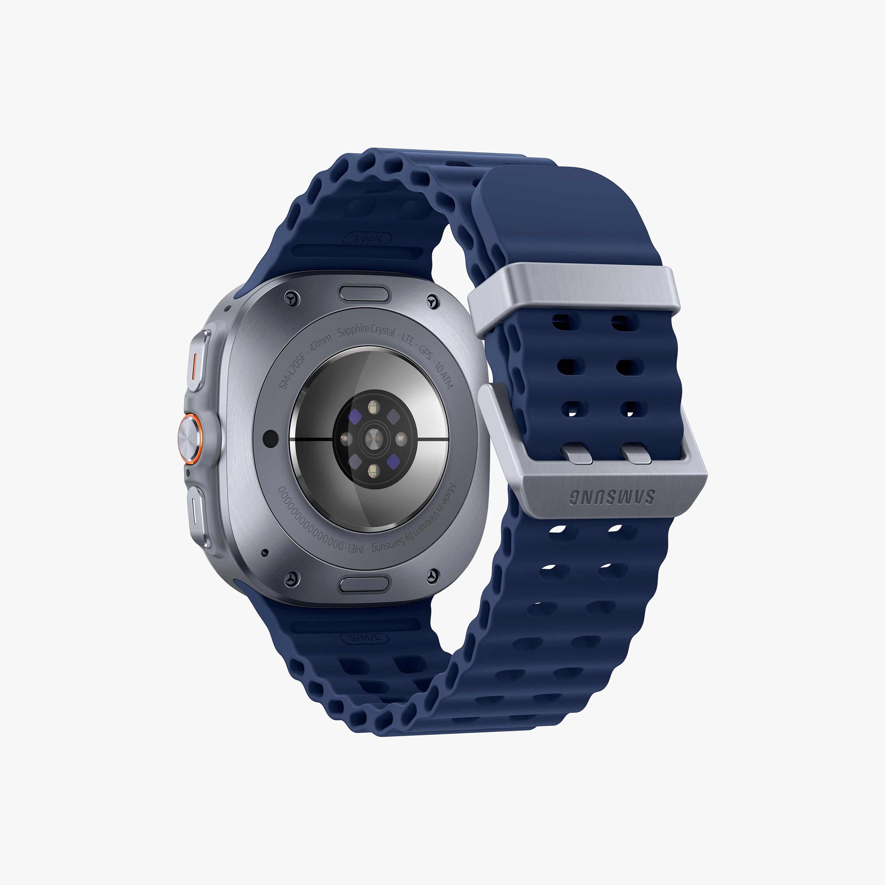 سامسونج جالاكسي ووتش ألترا (2025) - تيتانيوم أزرق | SM-L705FZB1XSG-men-watchesandjewellery-watches-image-4