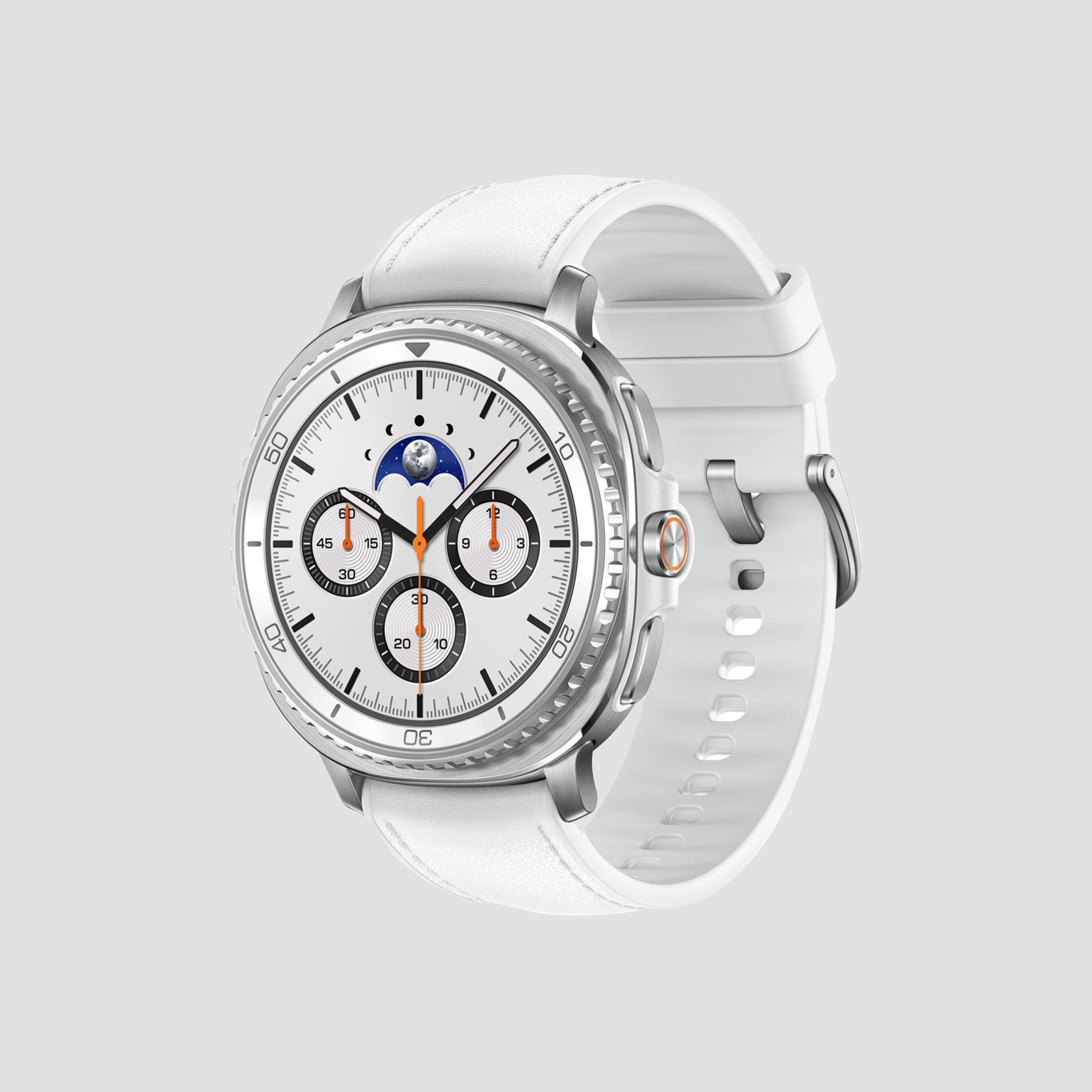 سامسونج جالاكسي ووتش 8 كلاسيك 46 مم إل تي إي | SM-L505FZWAXSG-men-watchesandjewellery-watches-image-1