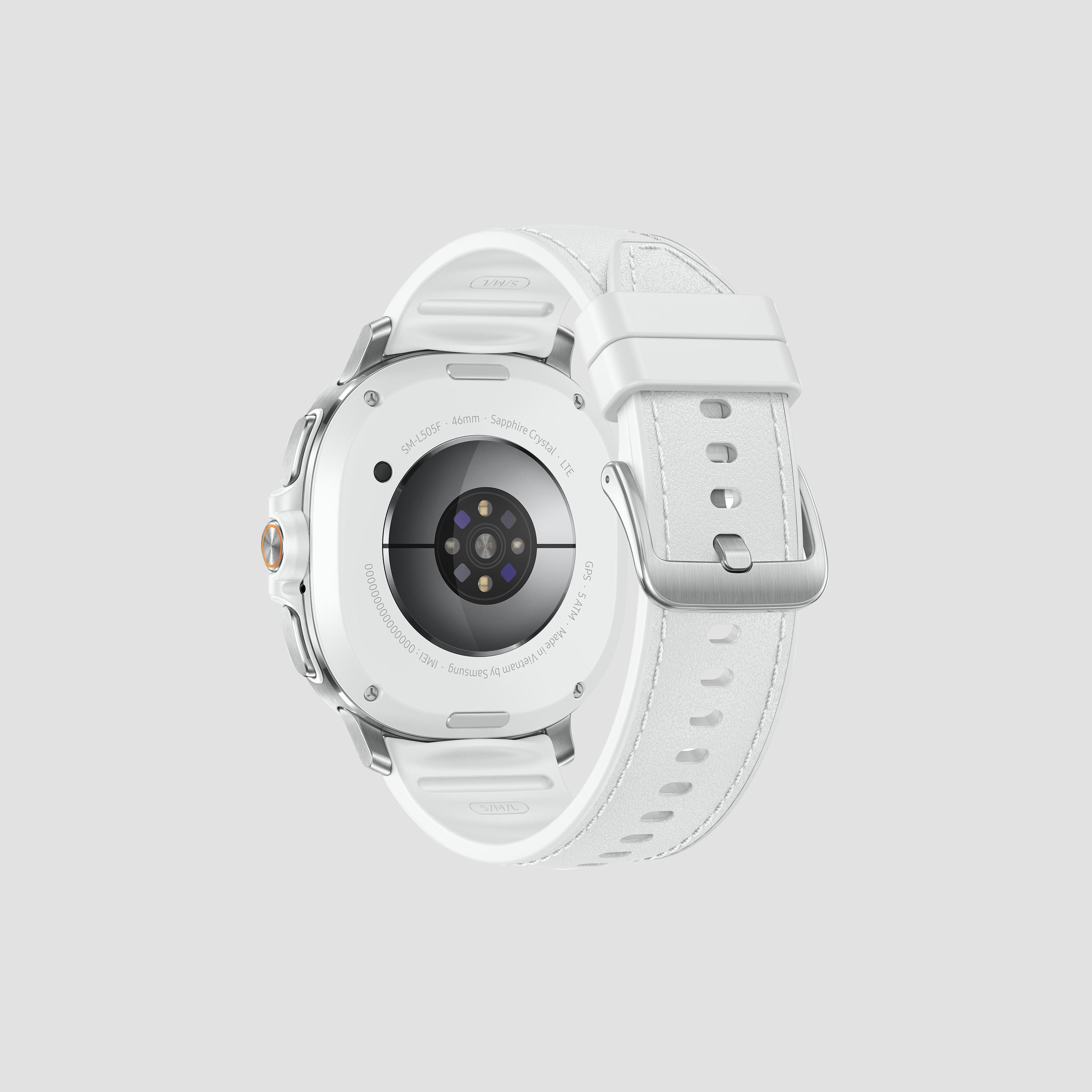 سامسونج جالاكسي ووتش 8 كلاسيك 46 مم إل تي إي | SM-L505FZWAXSG-men-watchesandjewellery-watches-image-4
