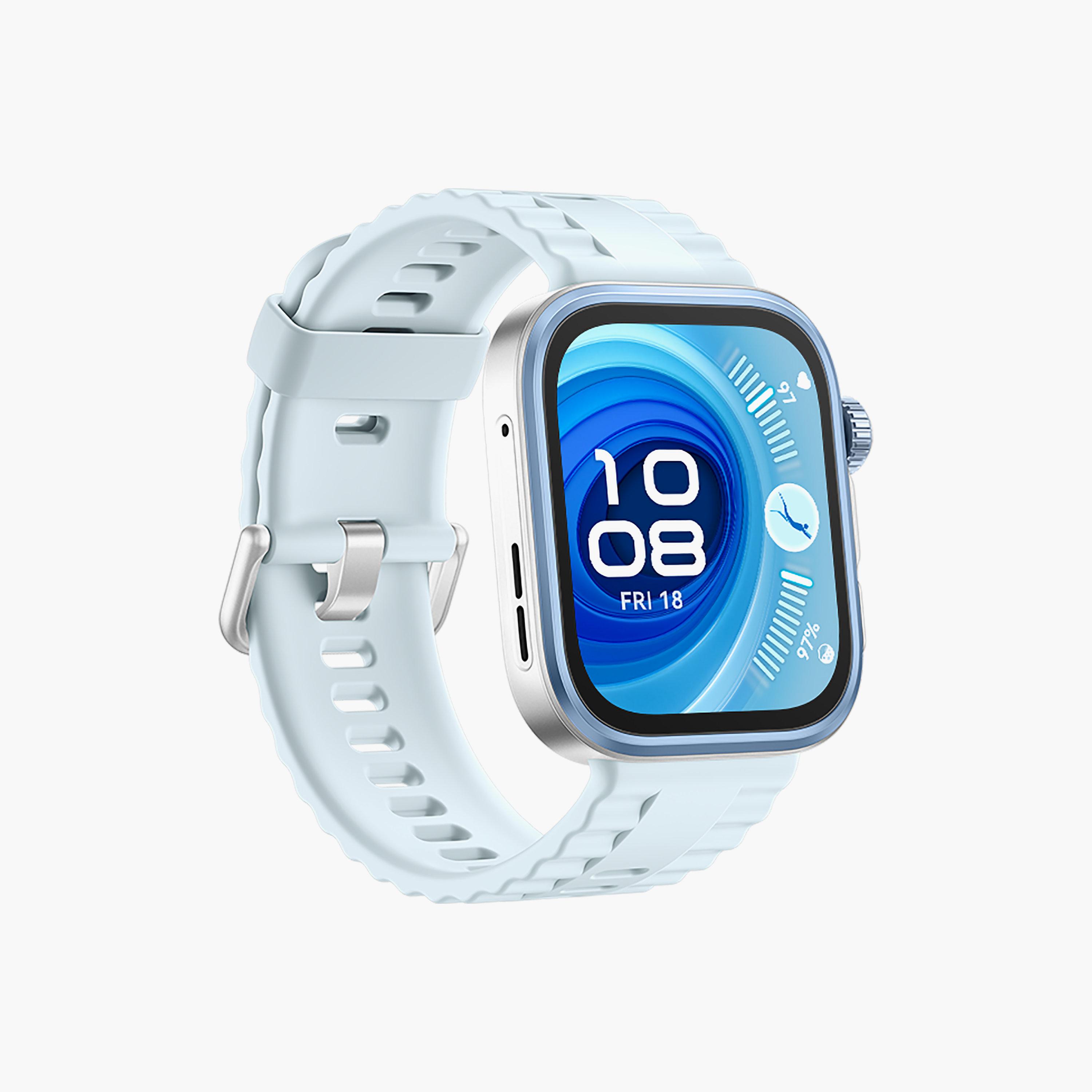 ساعة هواوي ووتش فيت 4 برو مع حزام أزرق | HUW-WATCHFIT4PRO-BLU-men-watchesandjewellery-watches-image-5