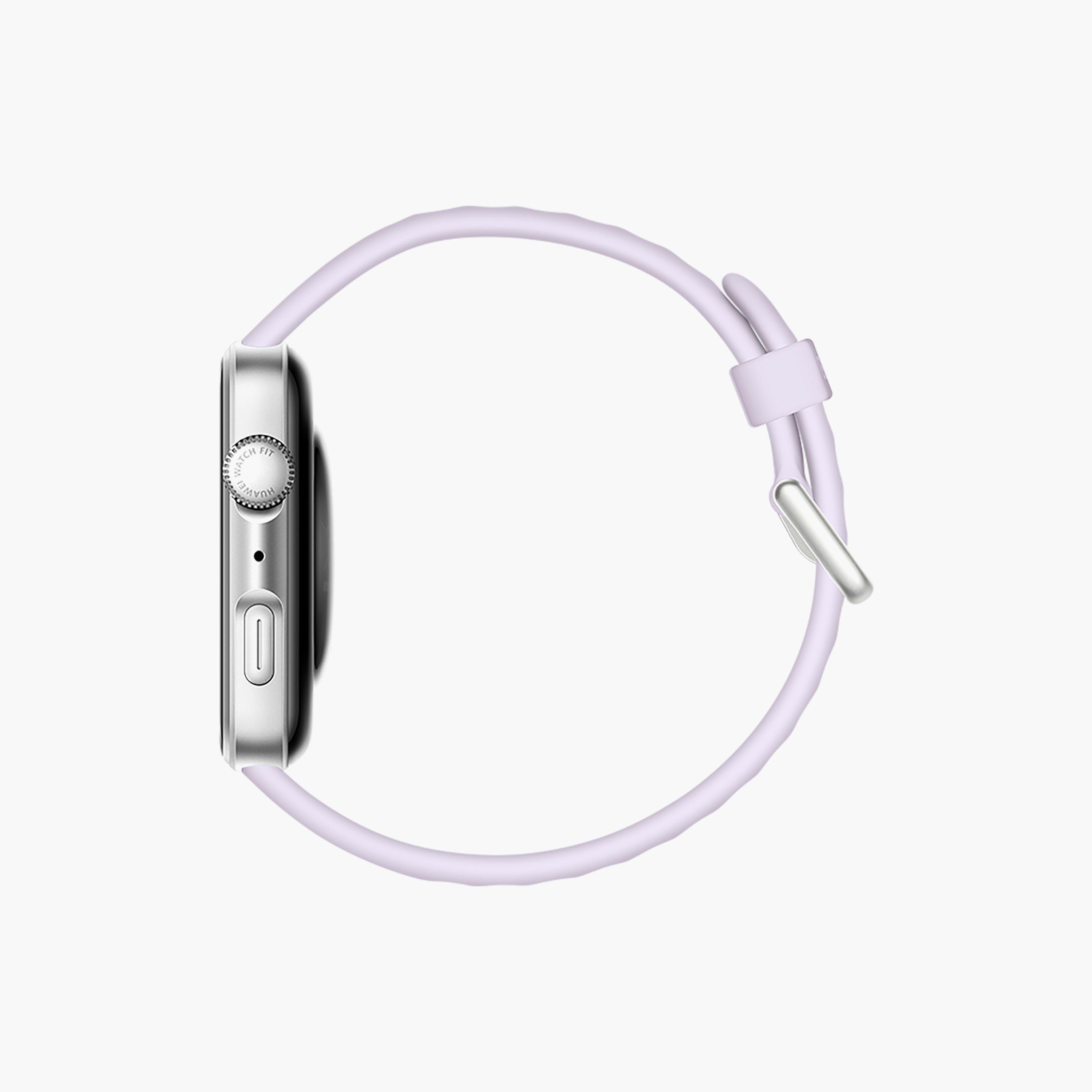 ساعة هواوي ووتش فيت 4 مع حزام | HUW-WATCHFIT4-PPL-electronics-smartwatches-image-4