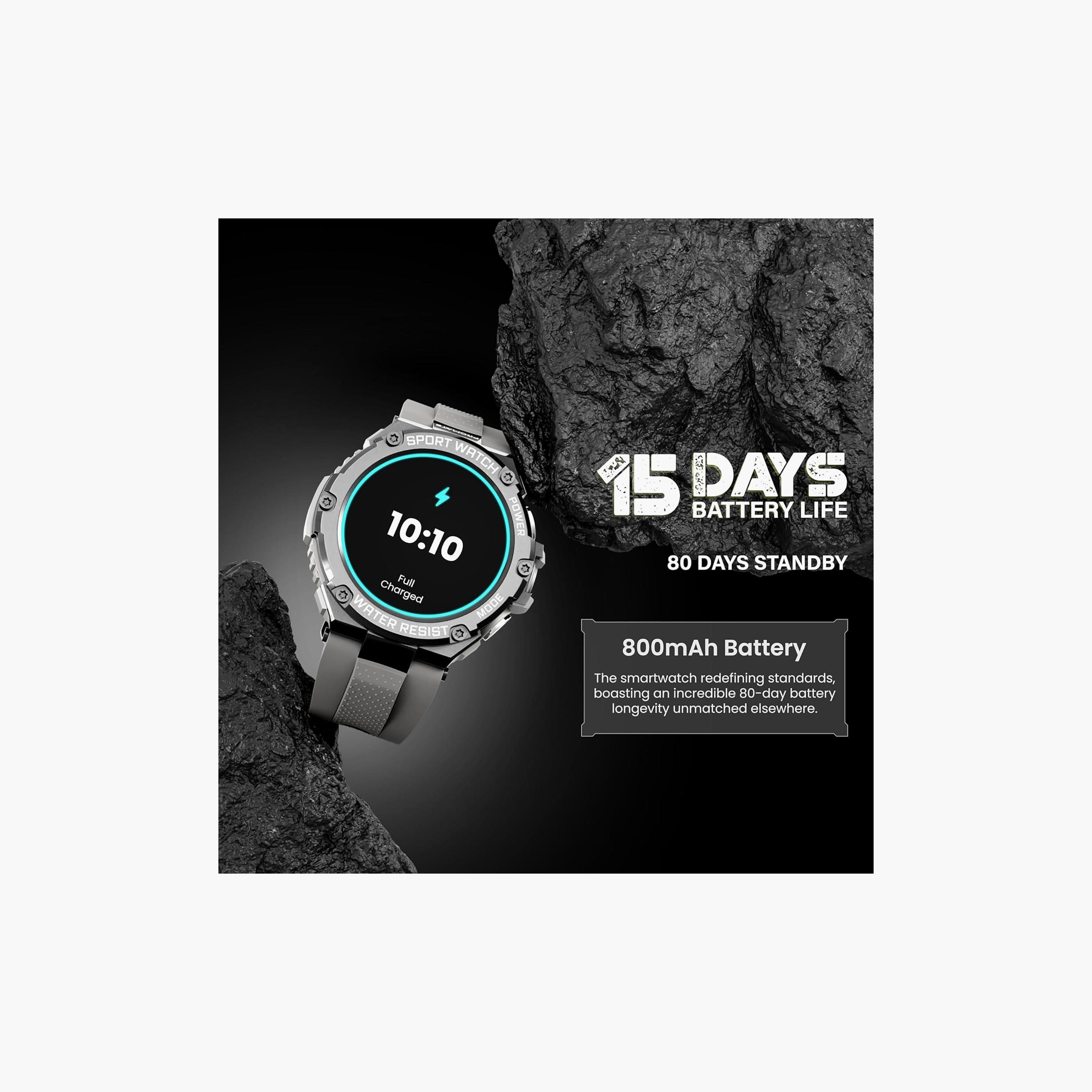 بروميت ساعة ذكية متينة 40 مم للرجال | XWATCH-R19-men-watchesandjewellery-watches-image-3